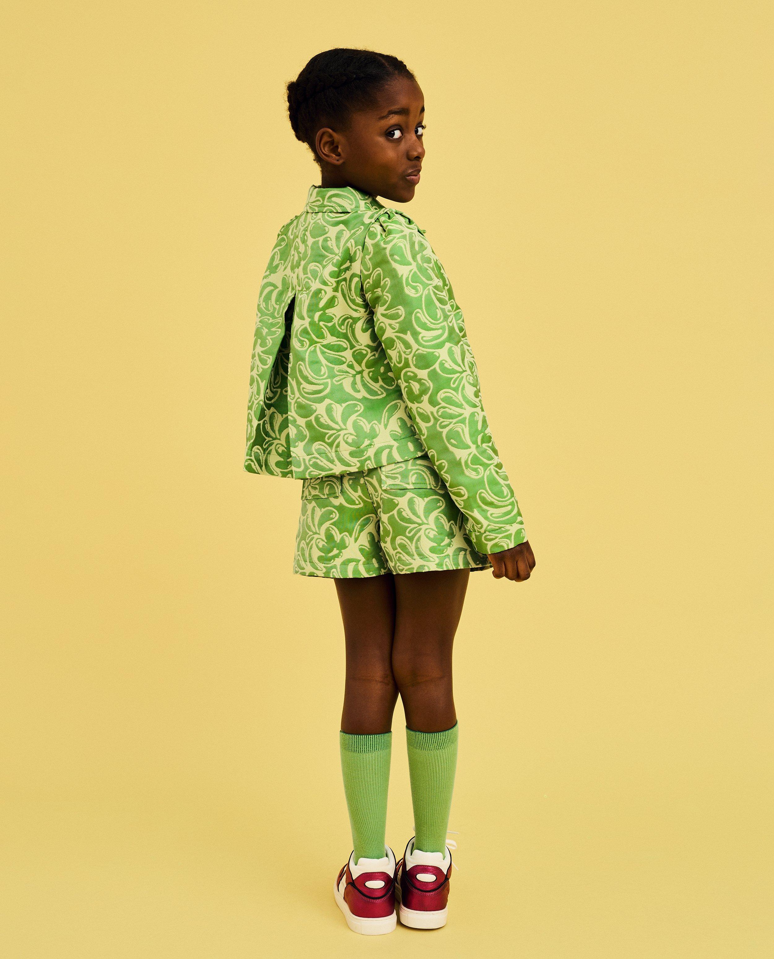 Blazers - Groene blazer met print