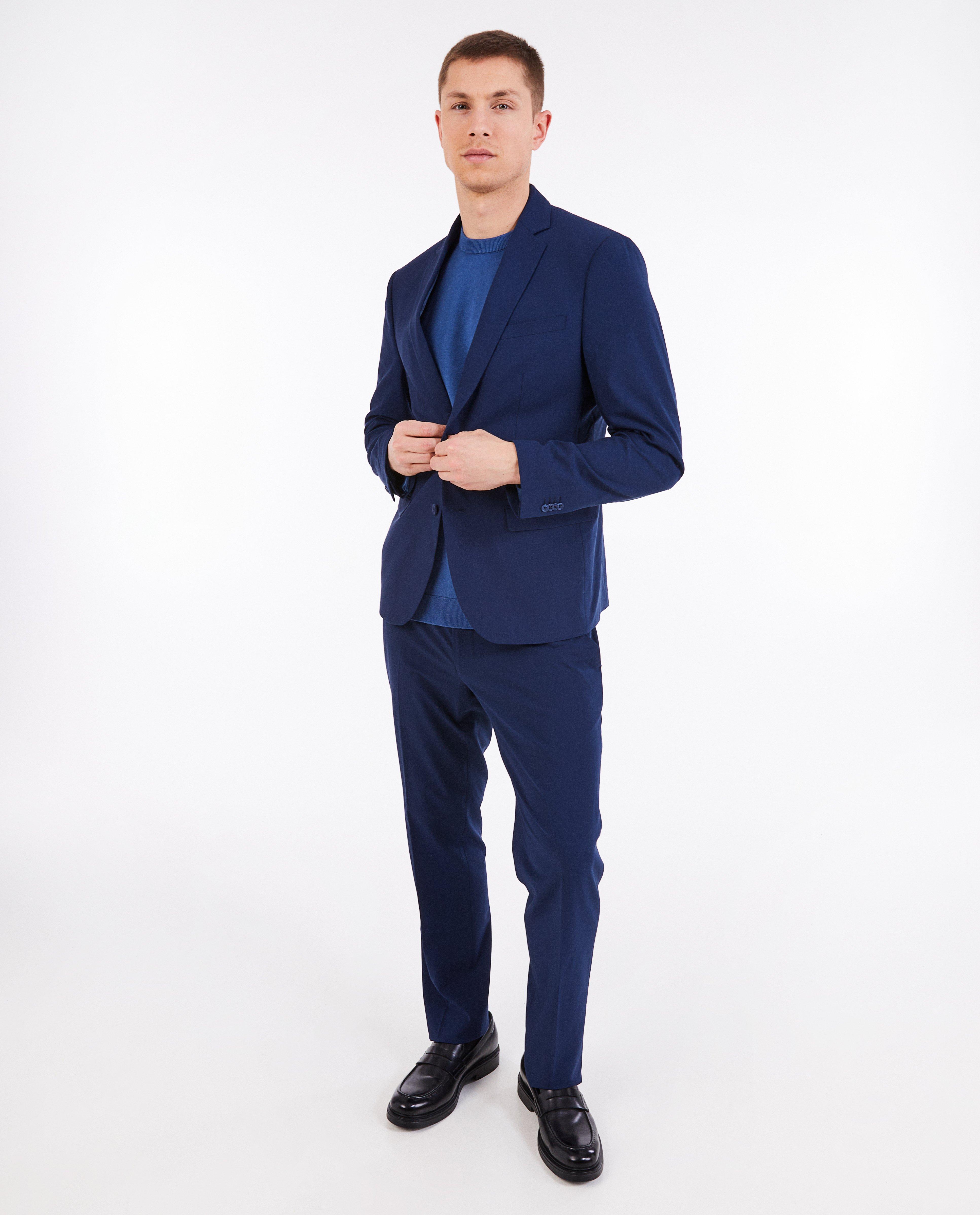 Blazers - Veste de costume bleu foncé, slim fit