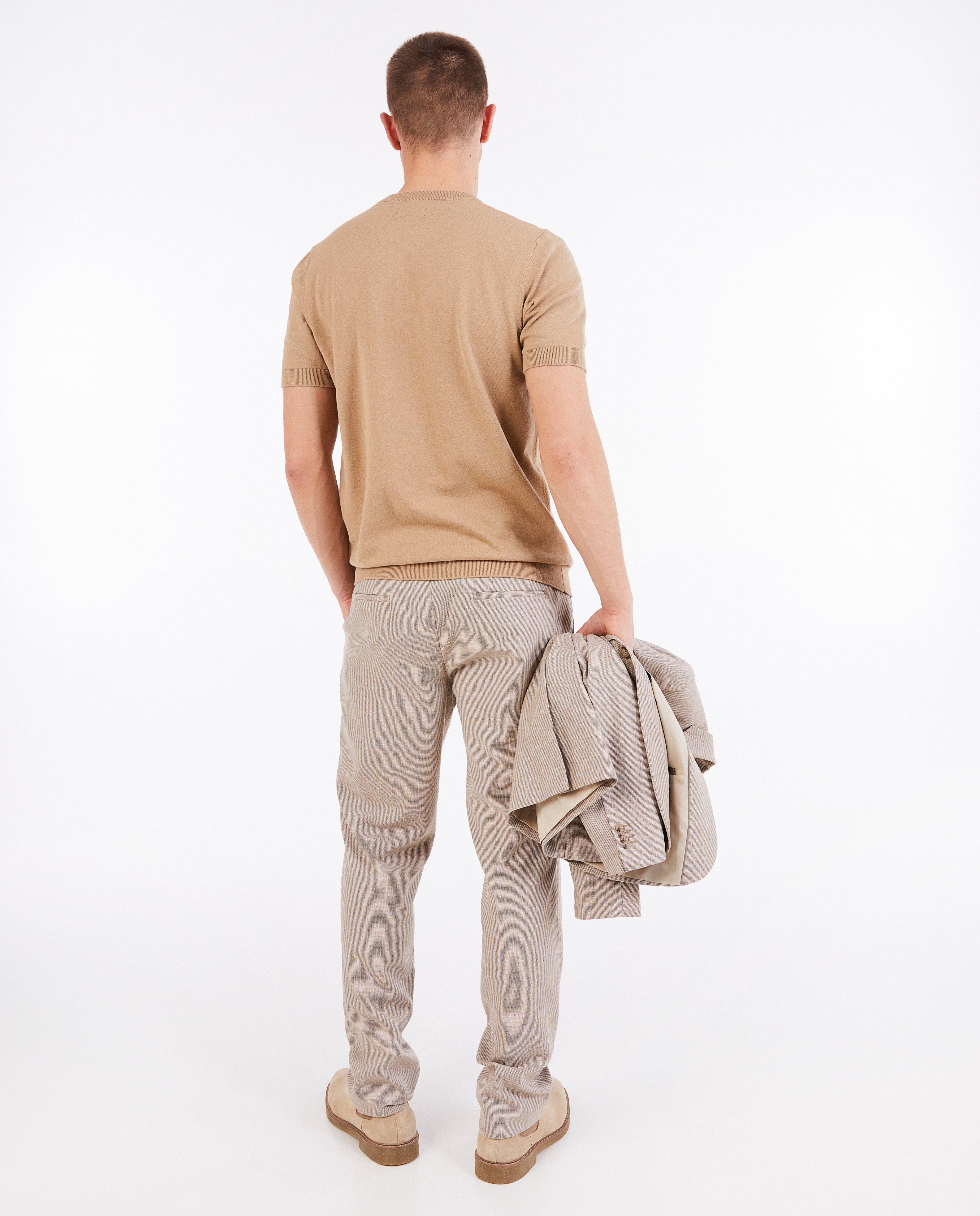 Pantalons - Pantalon de costume beige