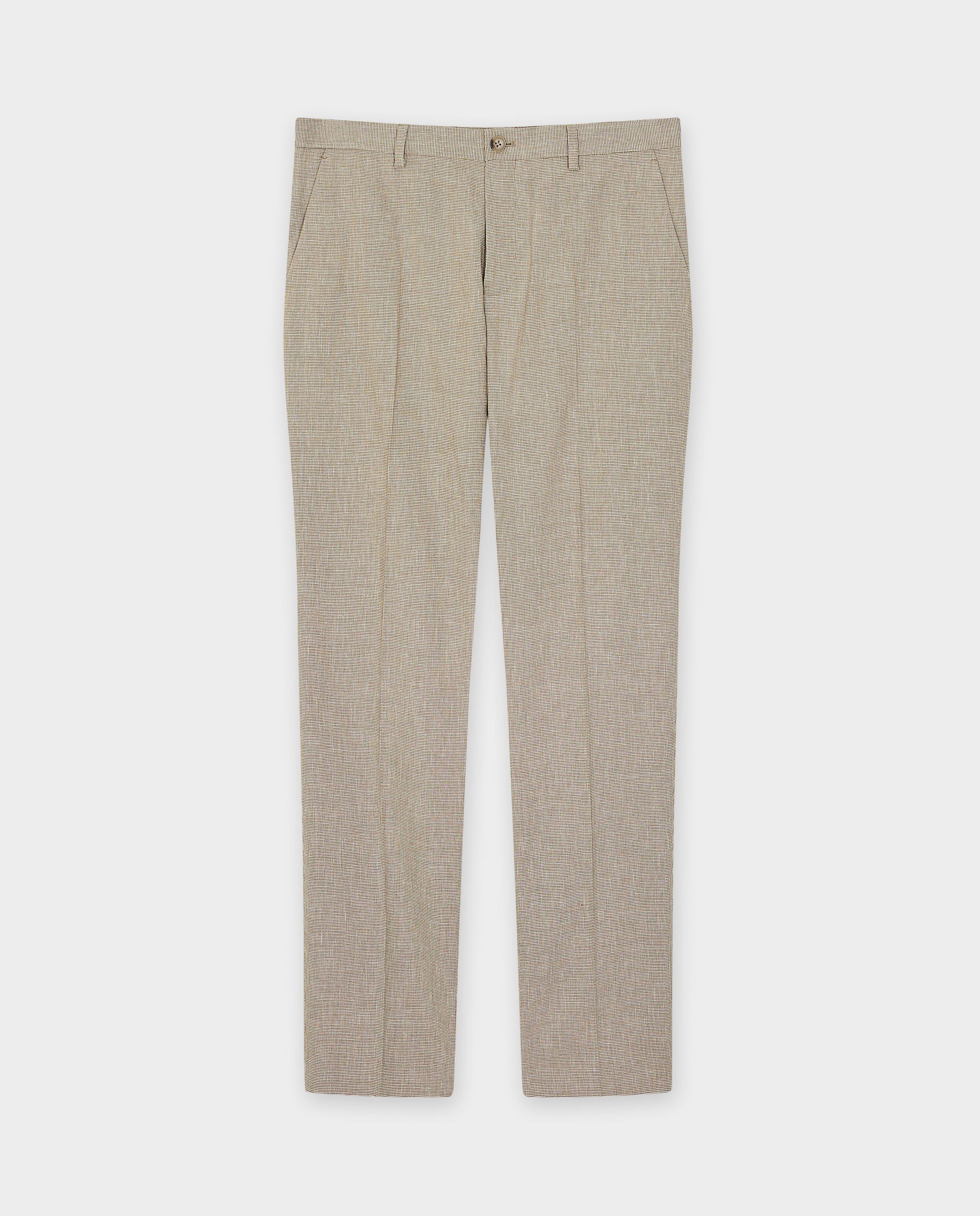 Pantalons - Pantalon de costume beige