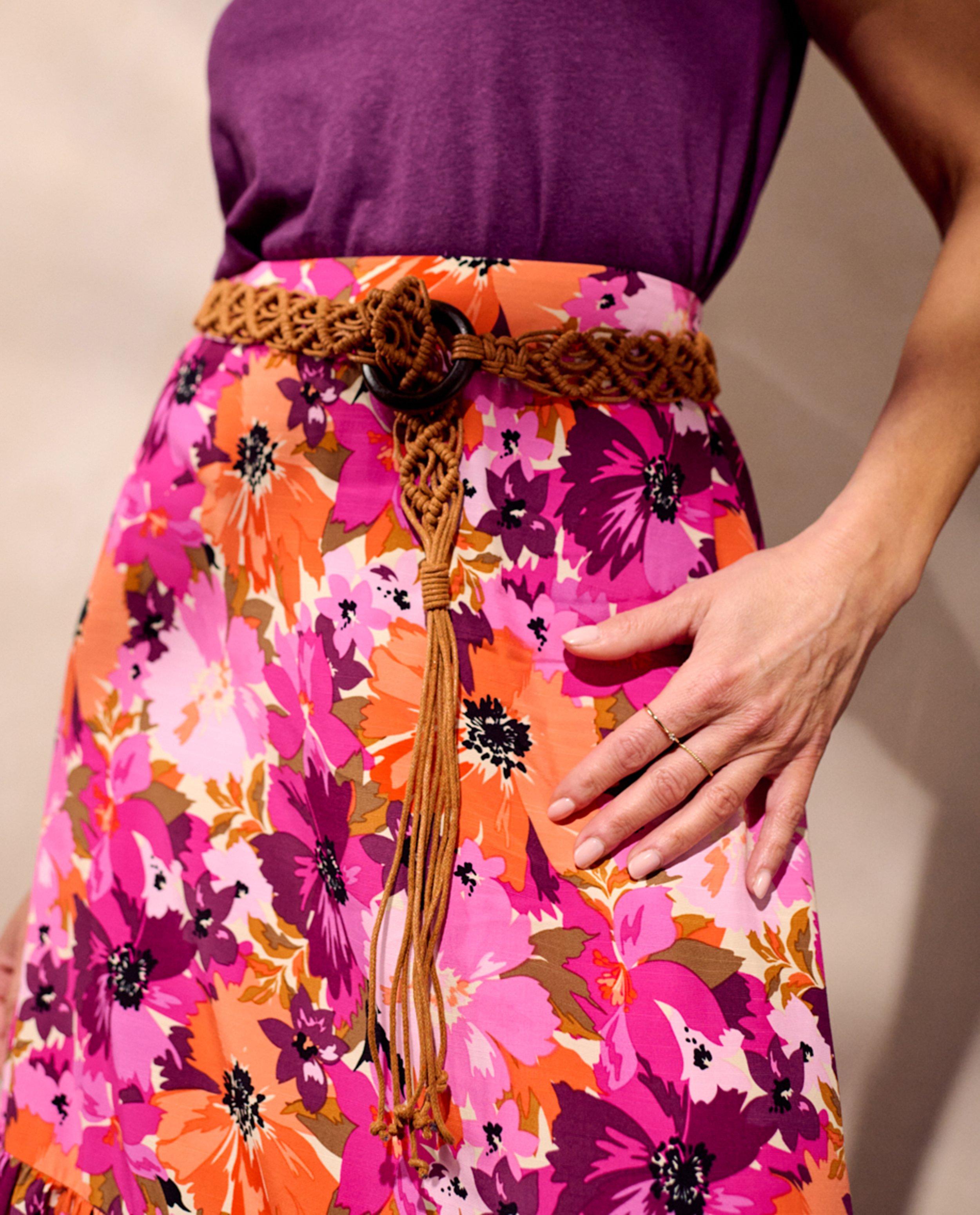 Rokken - Rok met bloemenprint