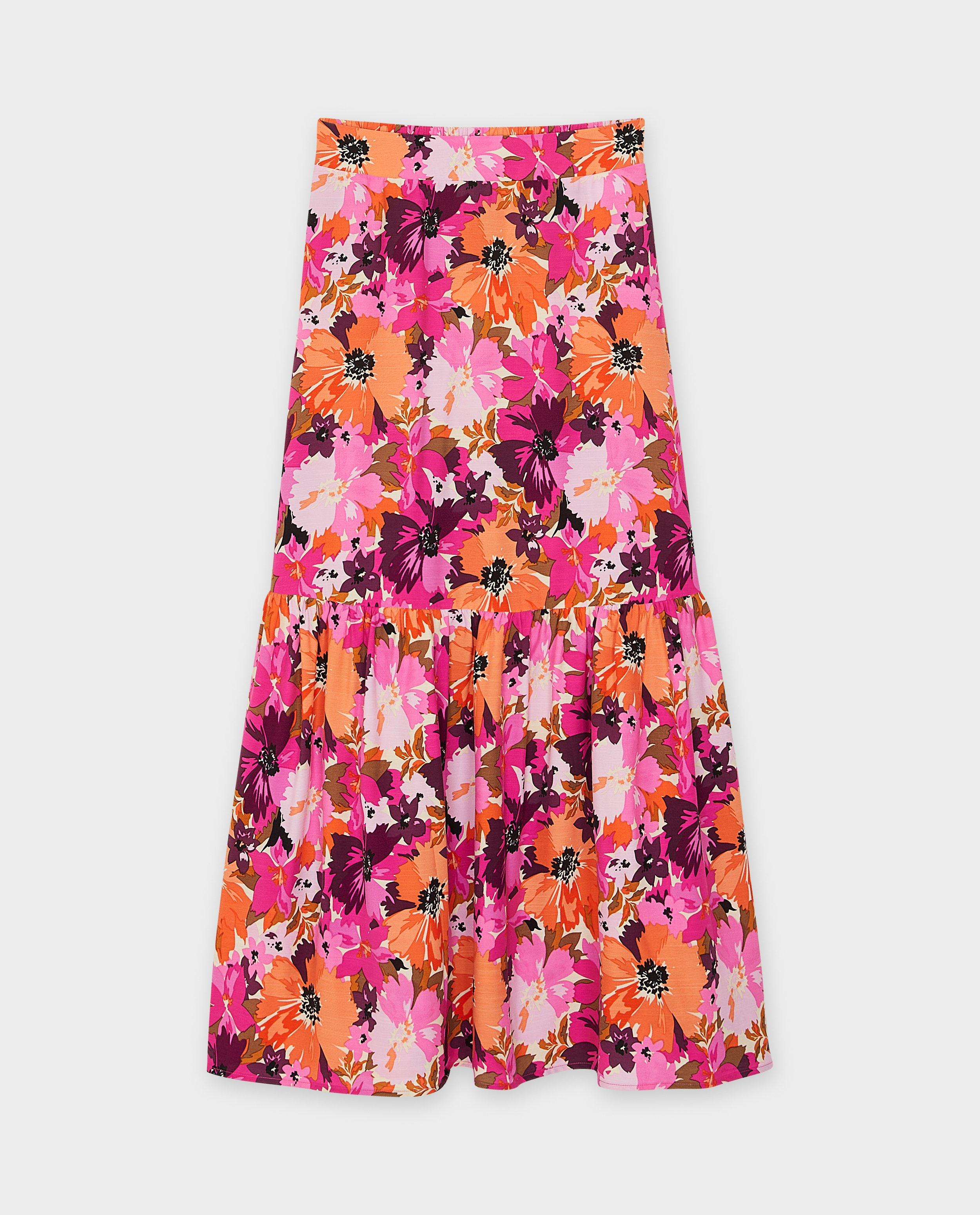 Rokken - Rok met bloemenprint