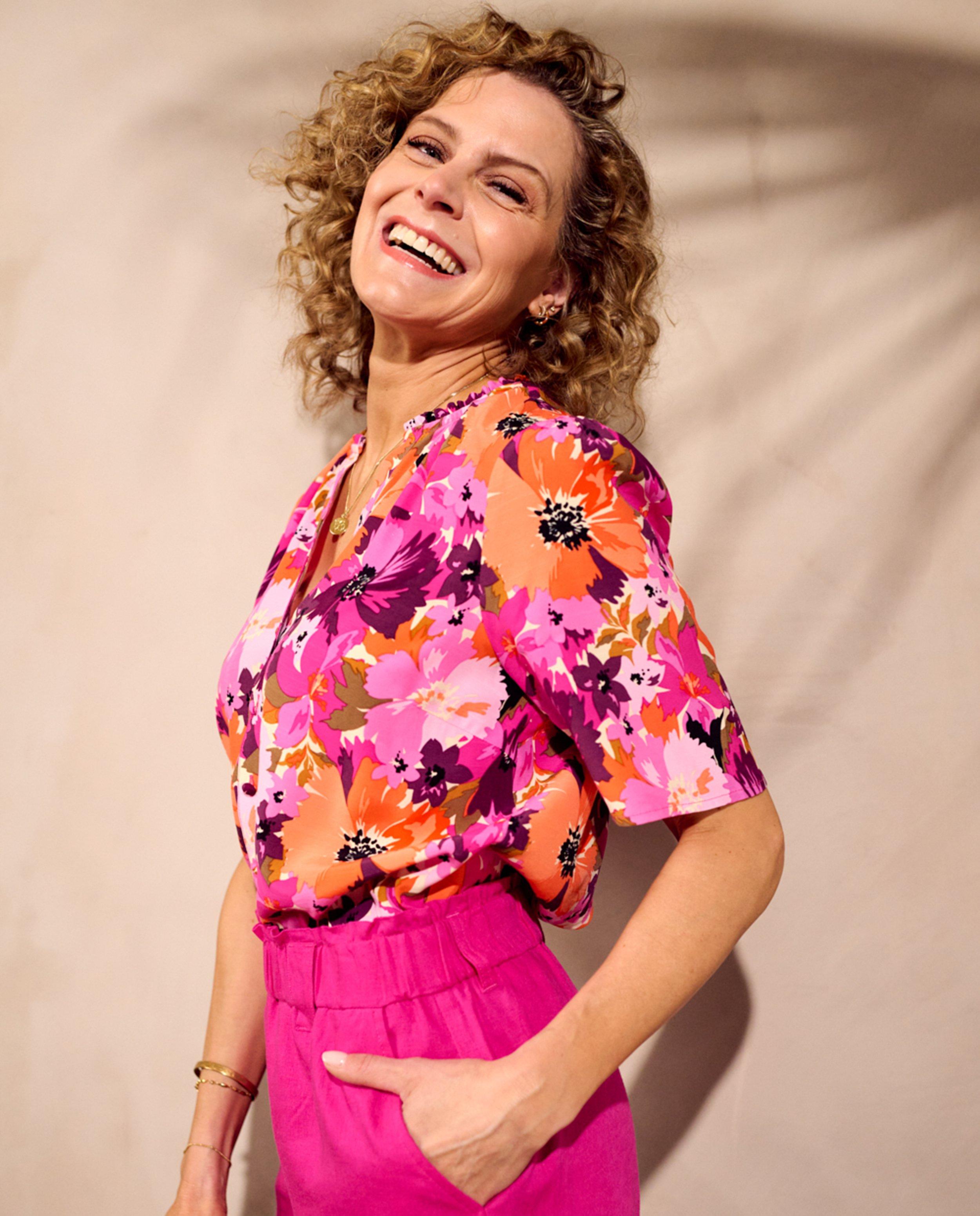 Hemden - Blouse met bloemenprint