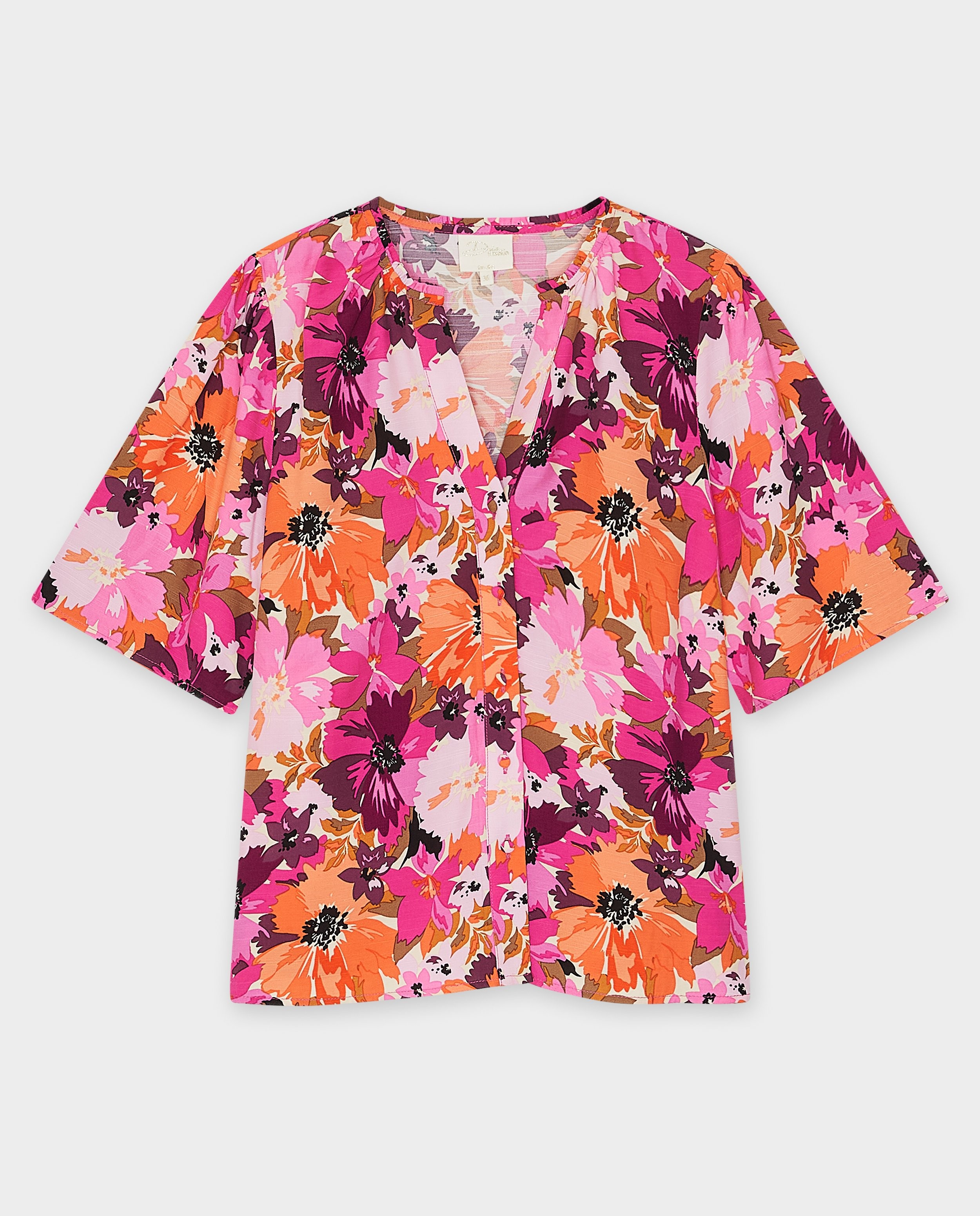 Hemden - Blouse met bloemenprint