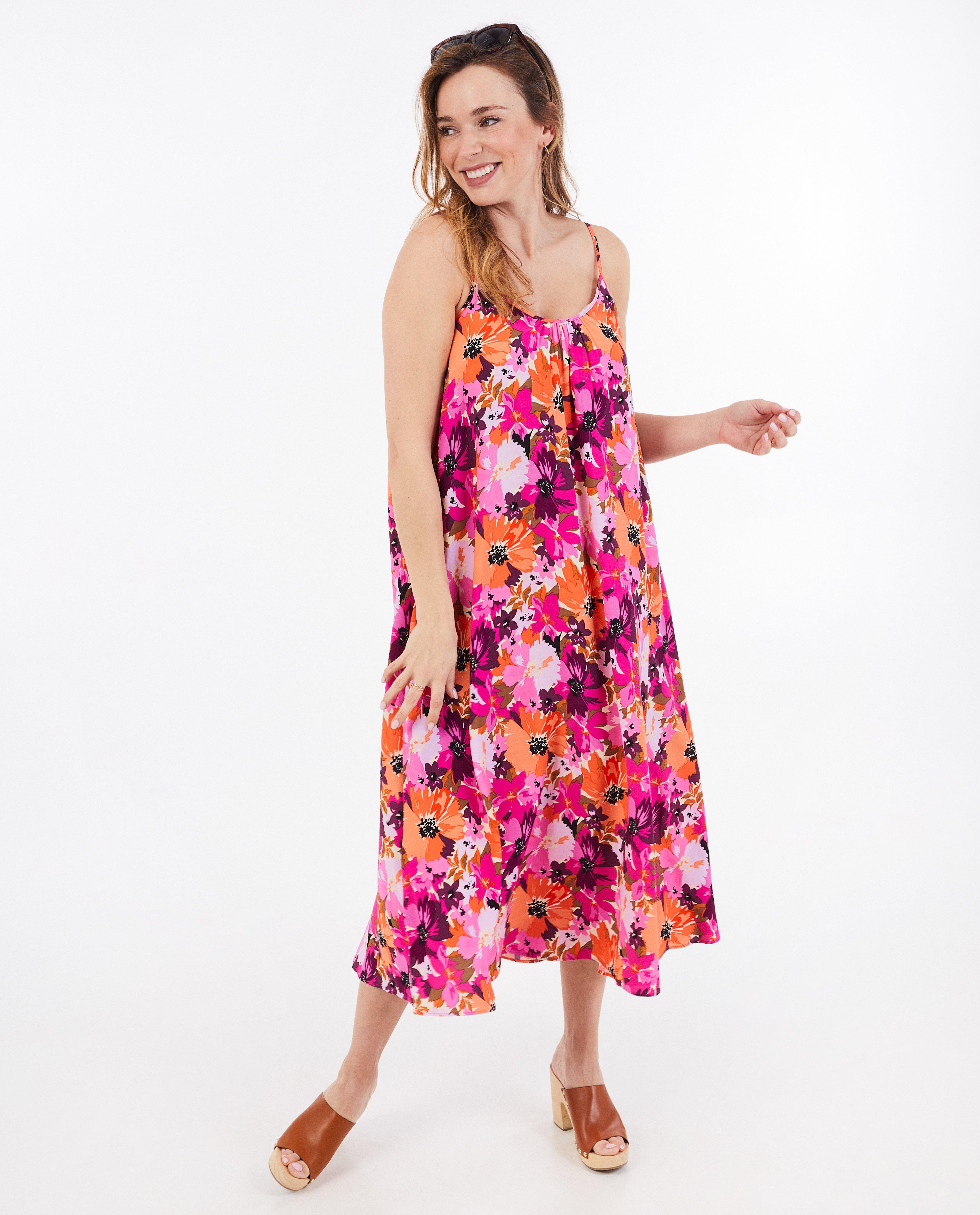 Kleedjes - Jurk met bloemenprint