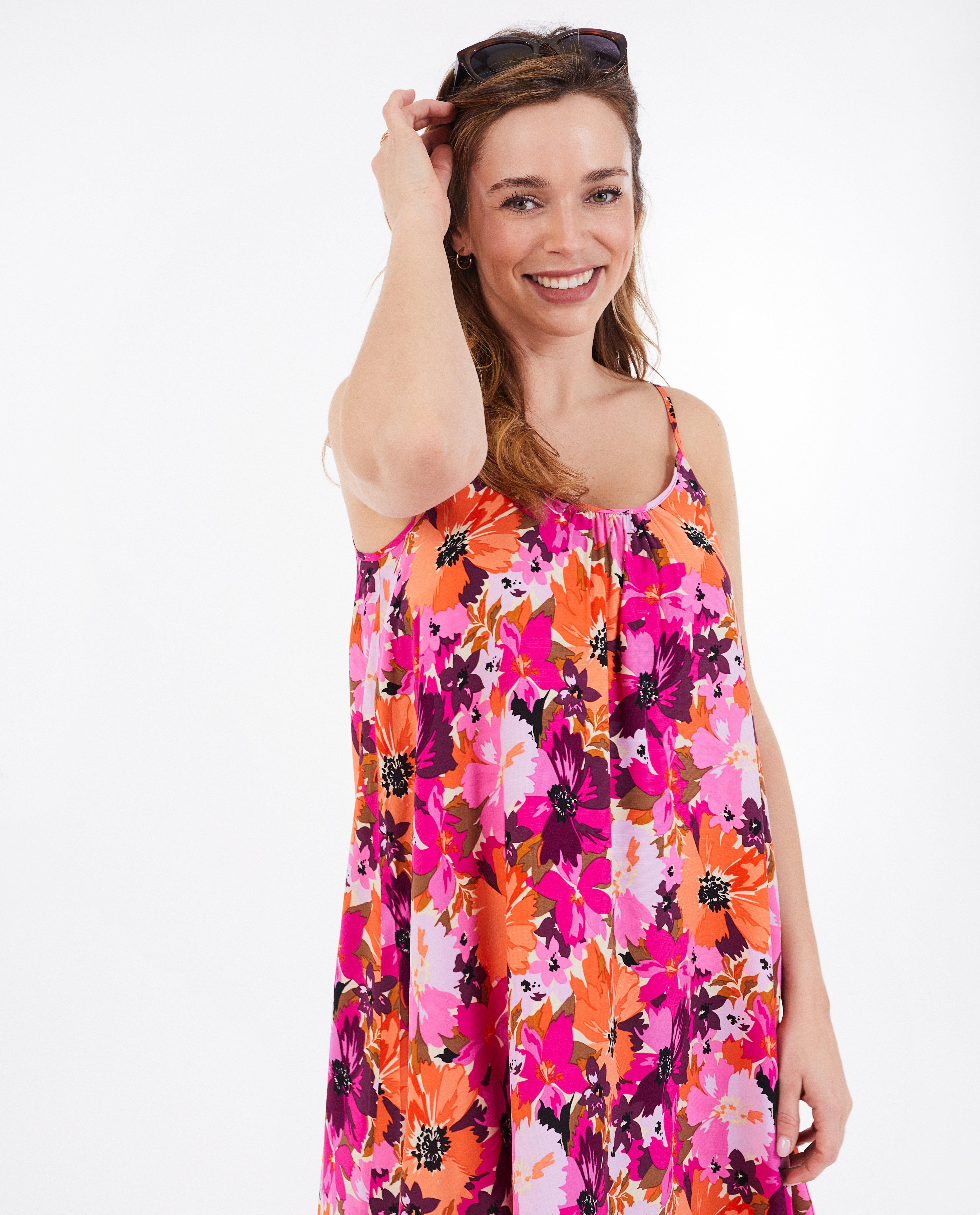 Kleedjes - Jurk met bloemenprint
