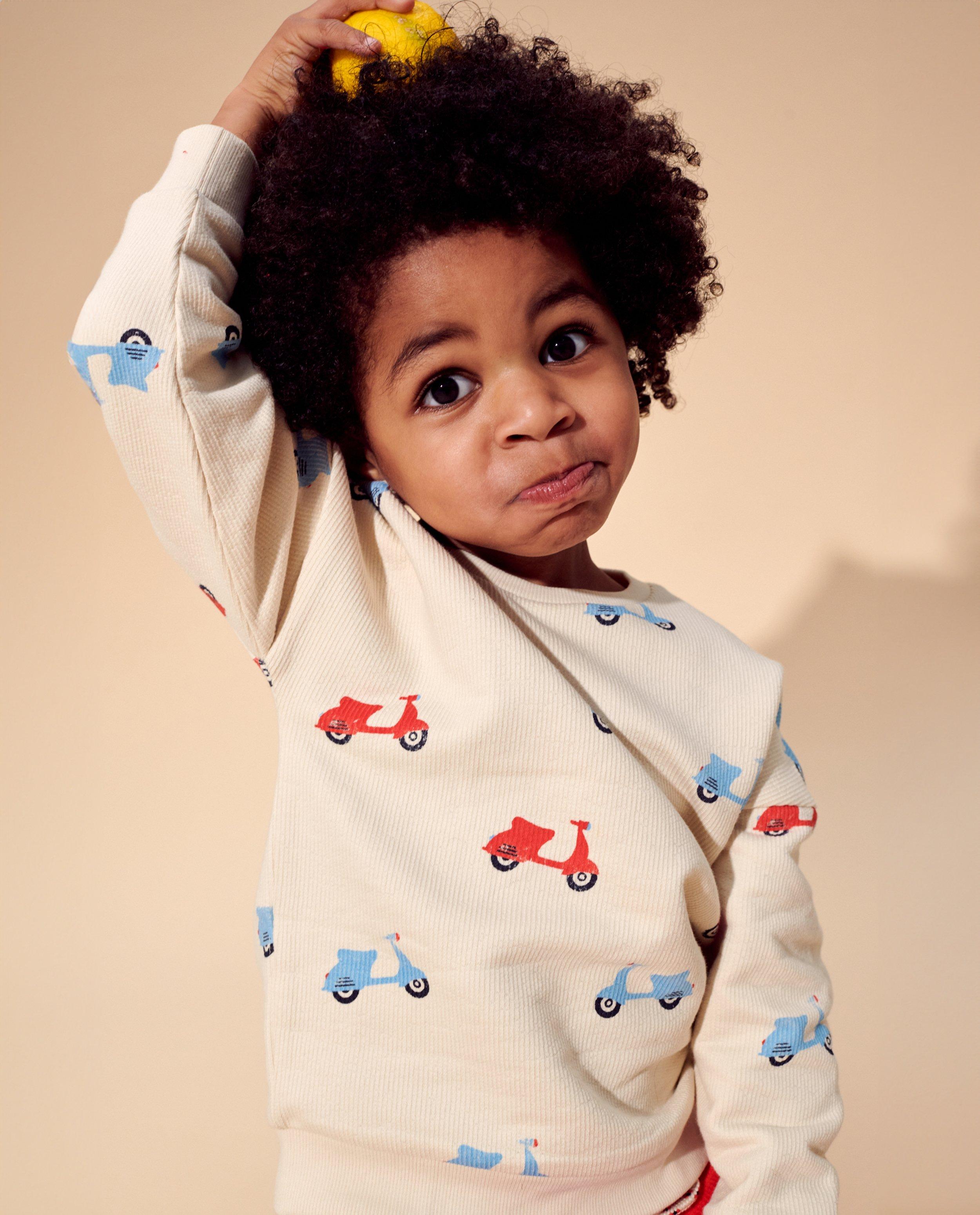 Sweat à imprimé de scooter - null - Kidz Nation