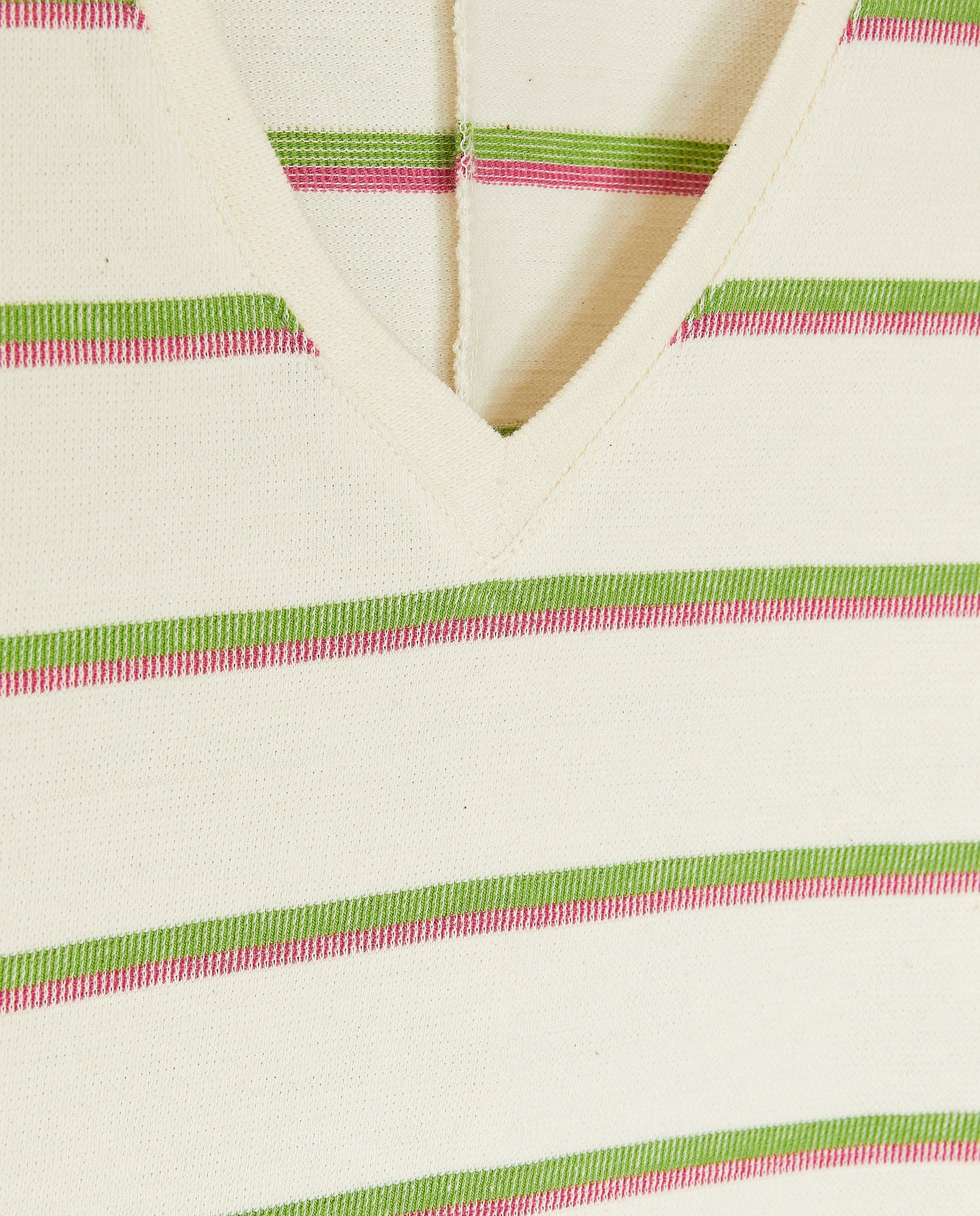Wit T-shirt met strepen - Product Detail - wit - afbeelding nummer 3