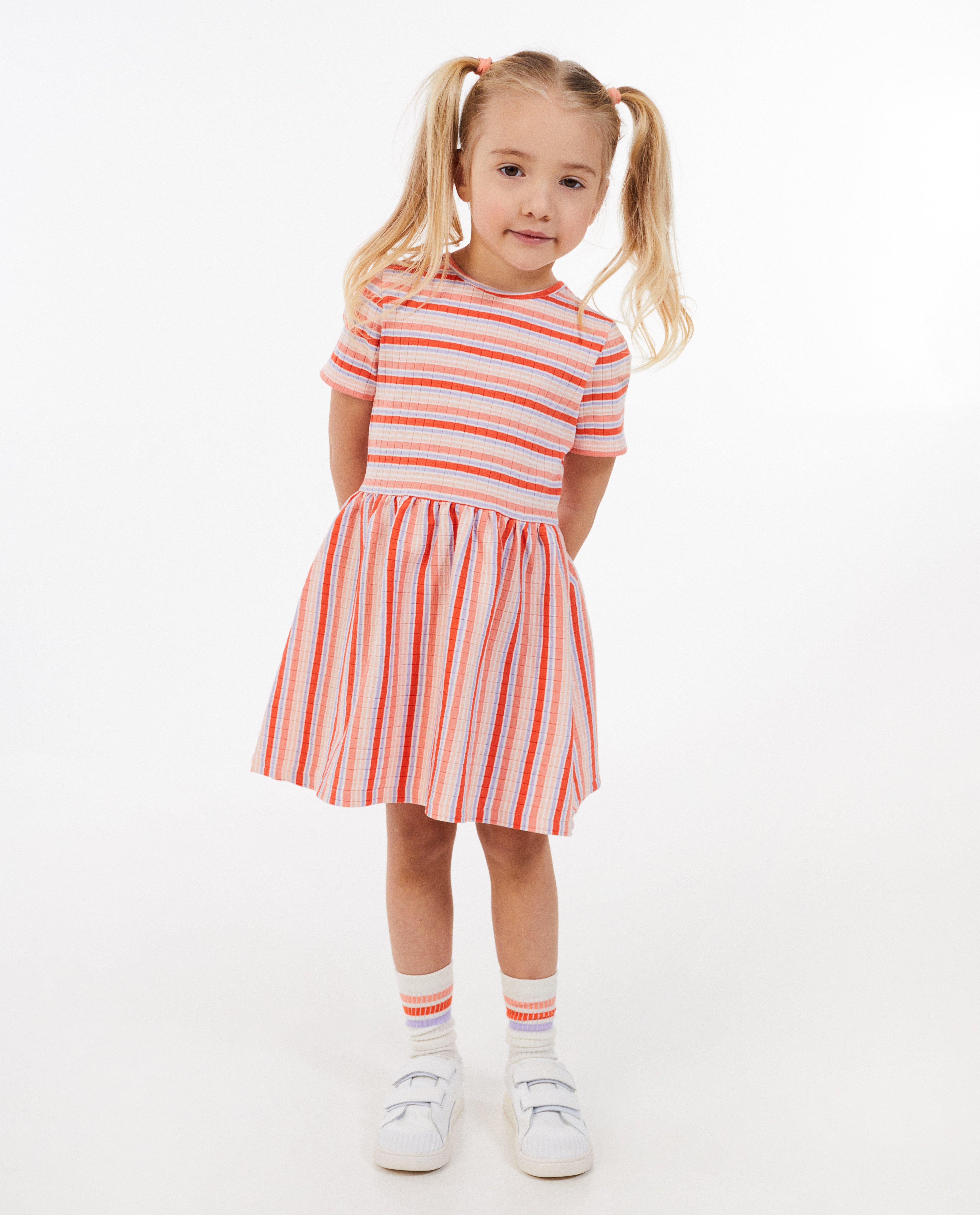 Jurk met fijne rib - null - K3