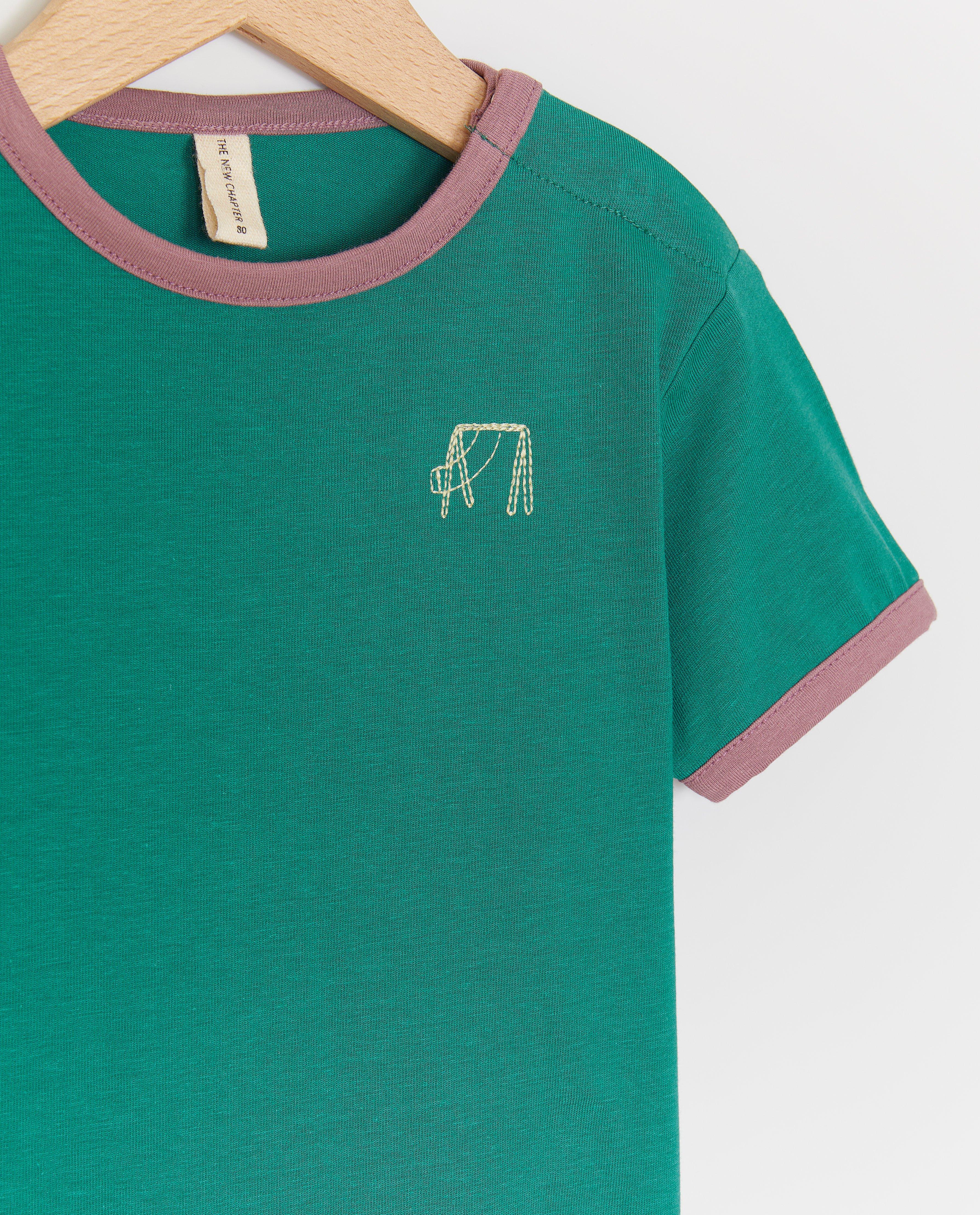 T-shirts - T-shirt met borduursel