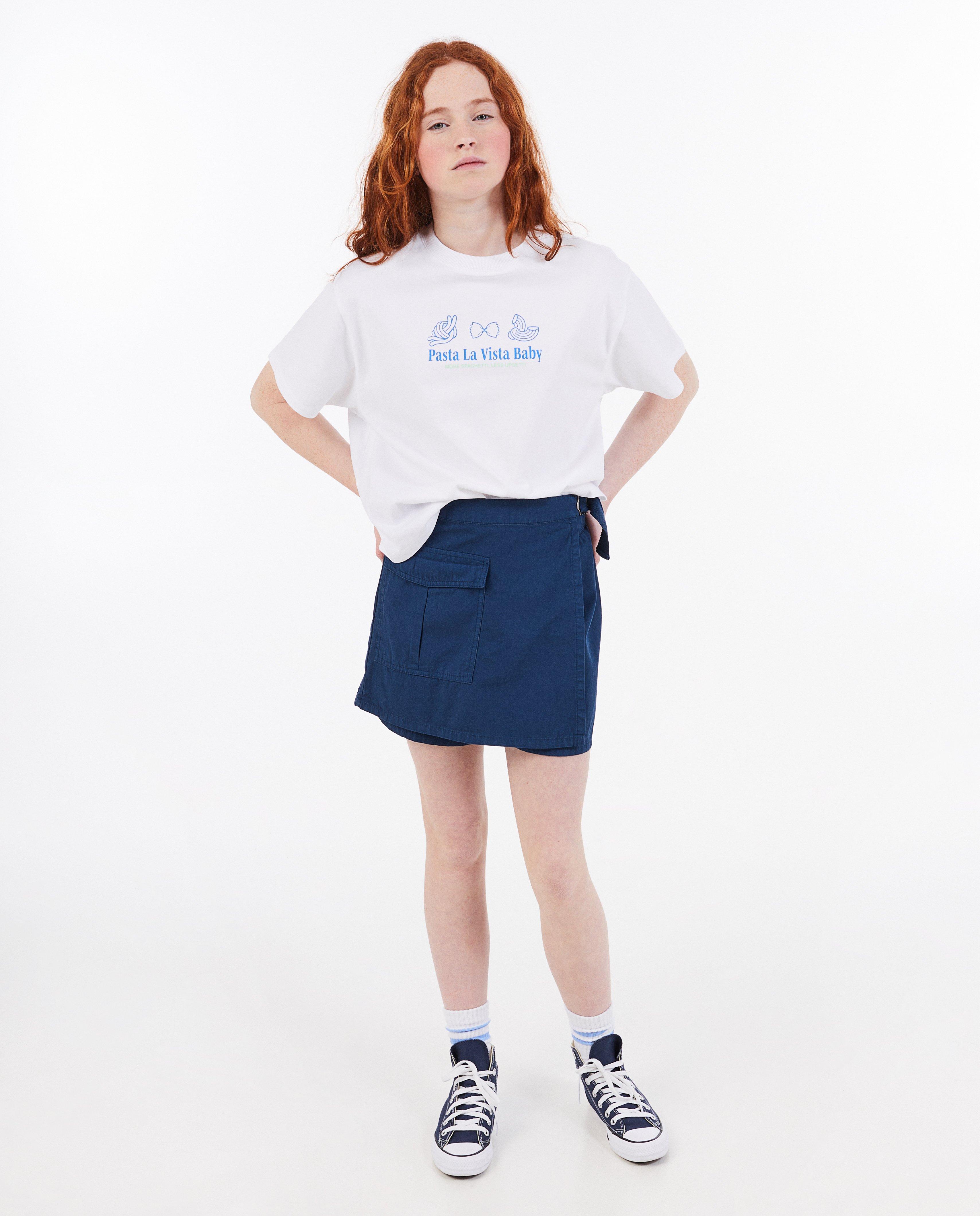 Donkerblauwe skort - null - Groggy