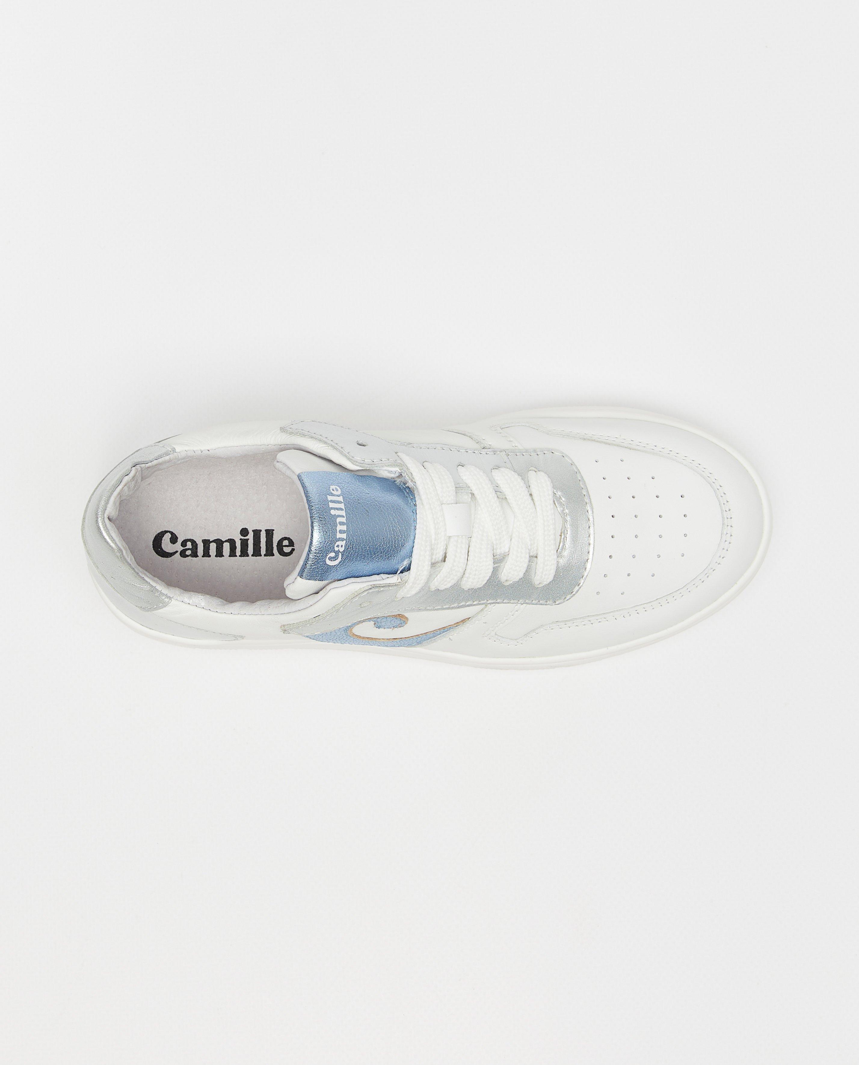 Baskets en cuir, pointure&nbsp;31-40 - D&eacute;tails du produit - blanc - image num&eacute;ro 3