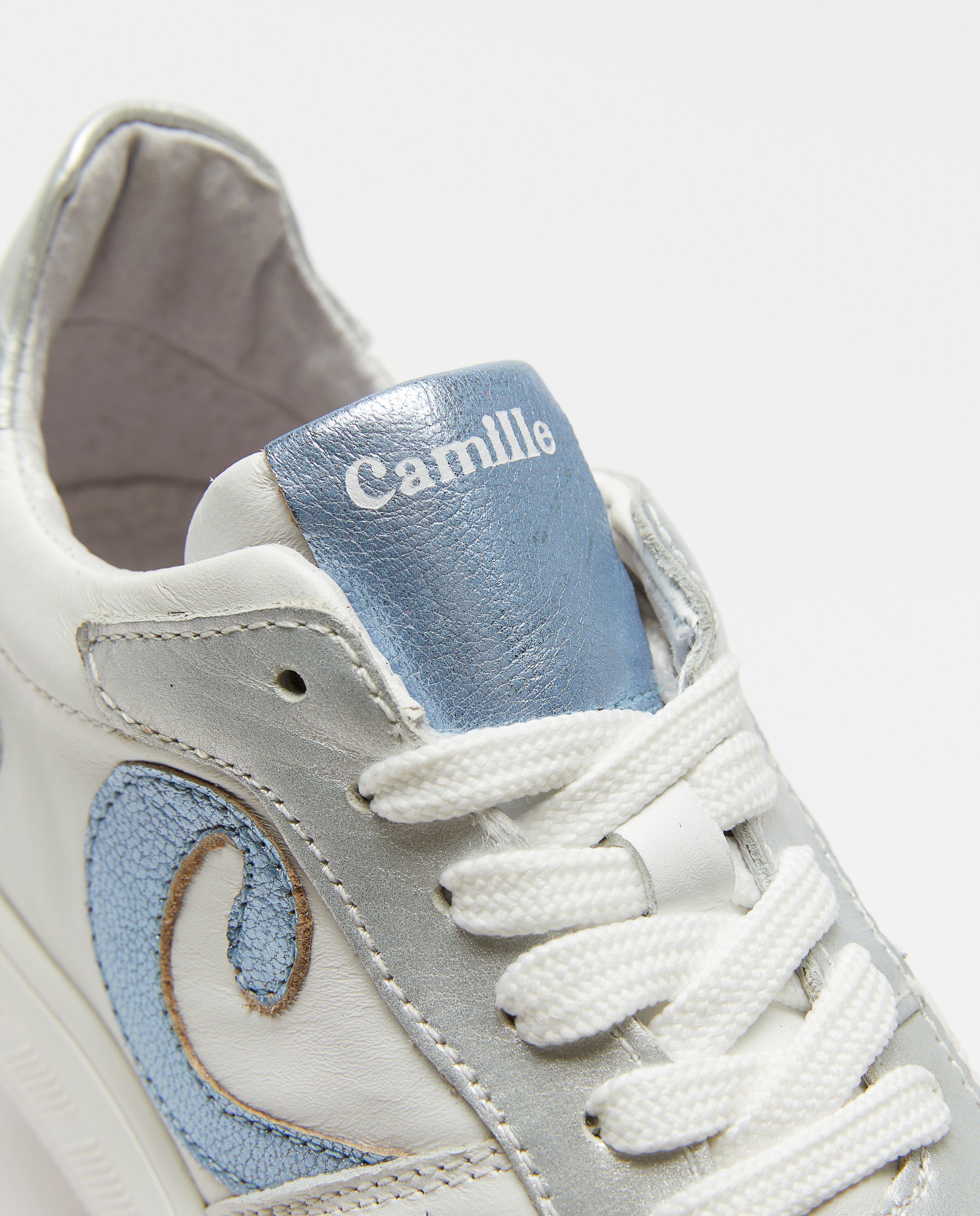 Baskets en cuir, pointure&nbsp;31-40 - D&eacute;tails du produit - blanc - image num&eacute;ro 4