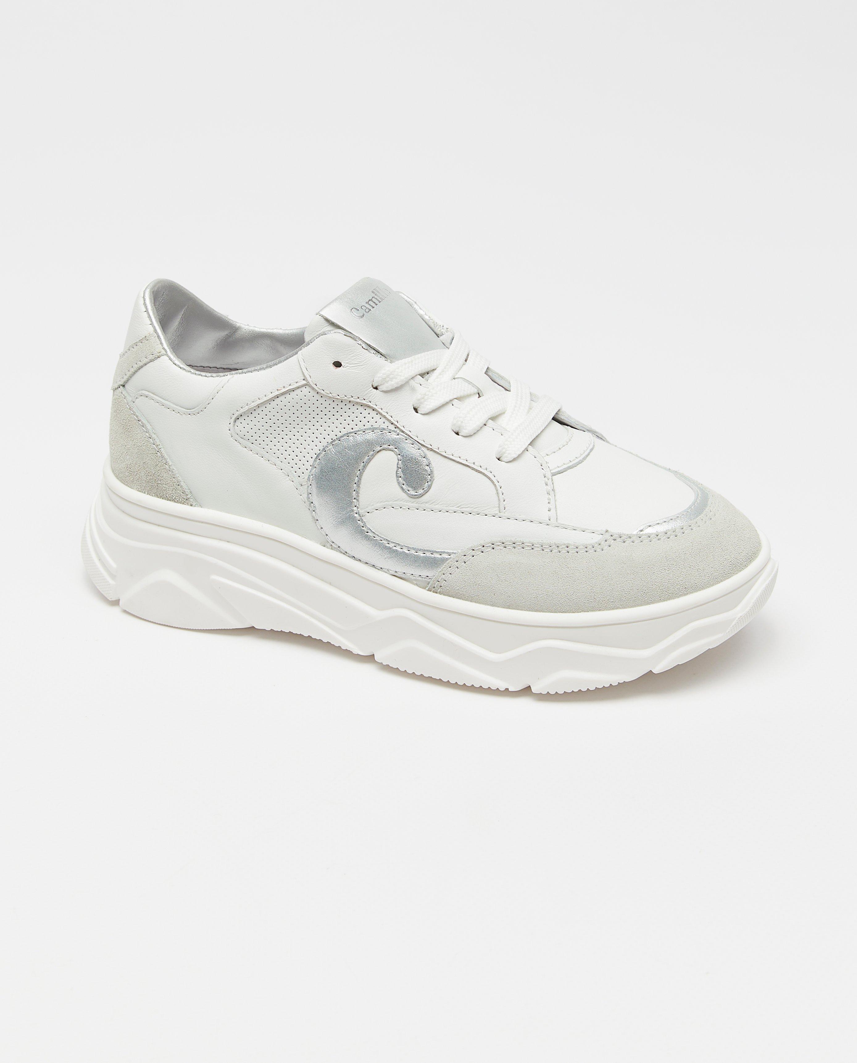 Baskets en cuir, pointure&nbsp;31-40 - D&eacute;tails du produit - blanc - image num&eacute;ro 2