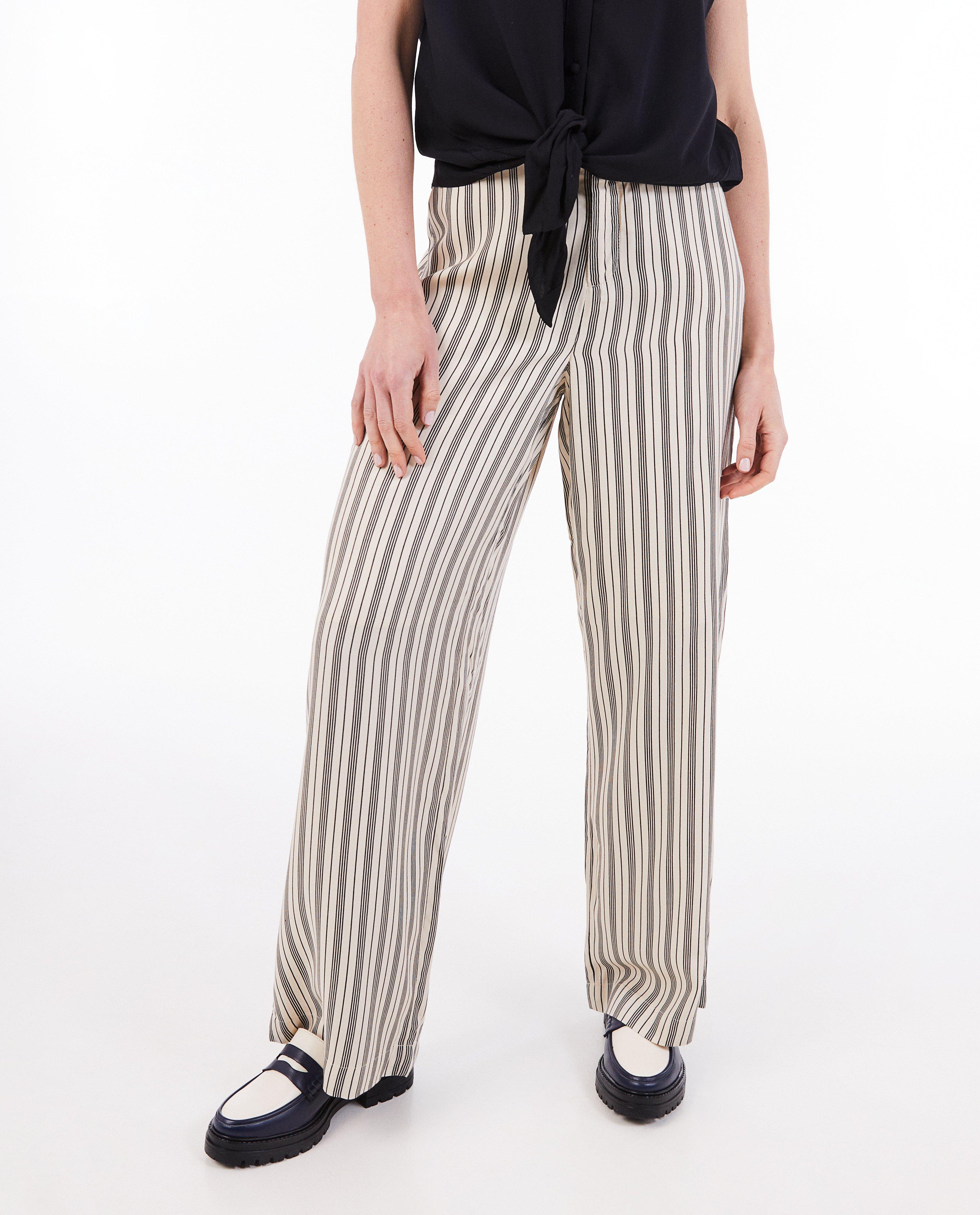 Broeken - Gestreepte broek