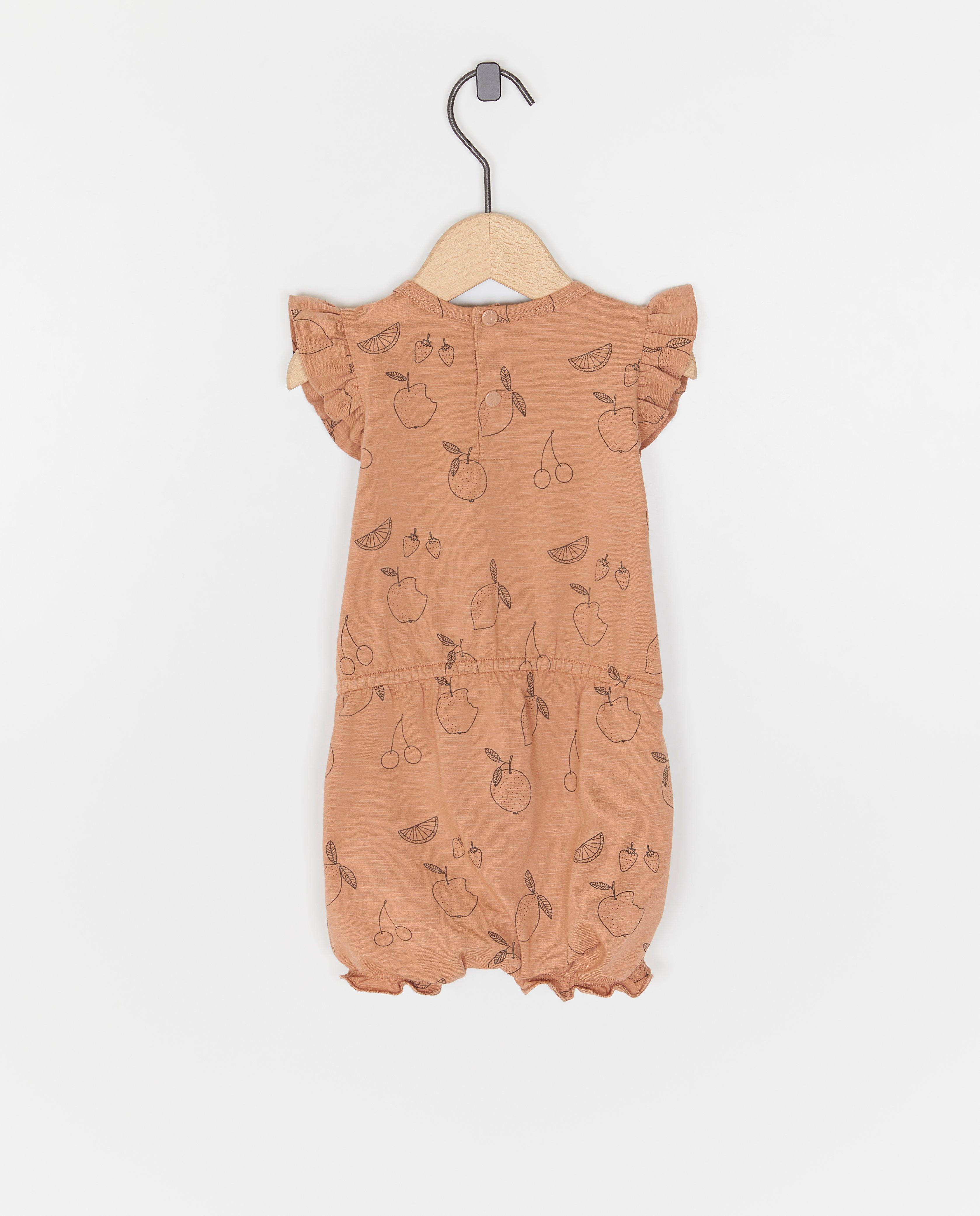 Jumpsuit - Kruippakje met fruitprint