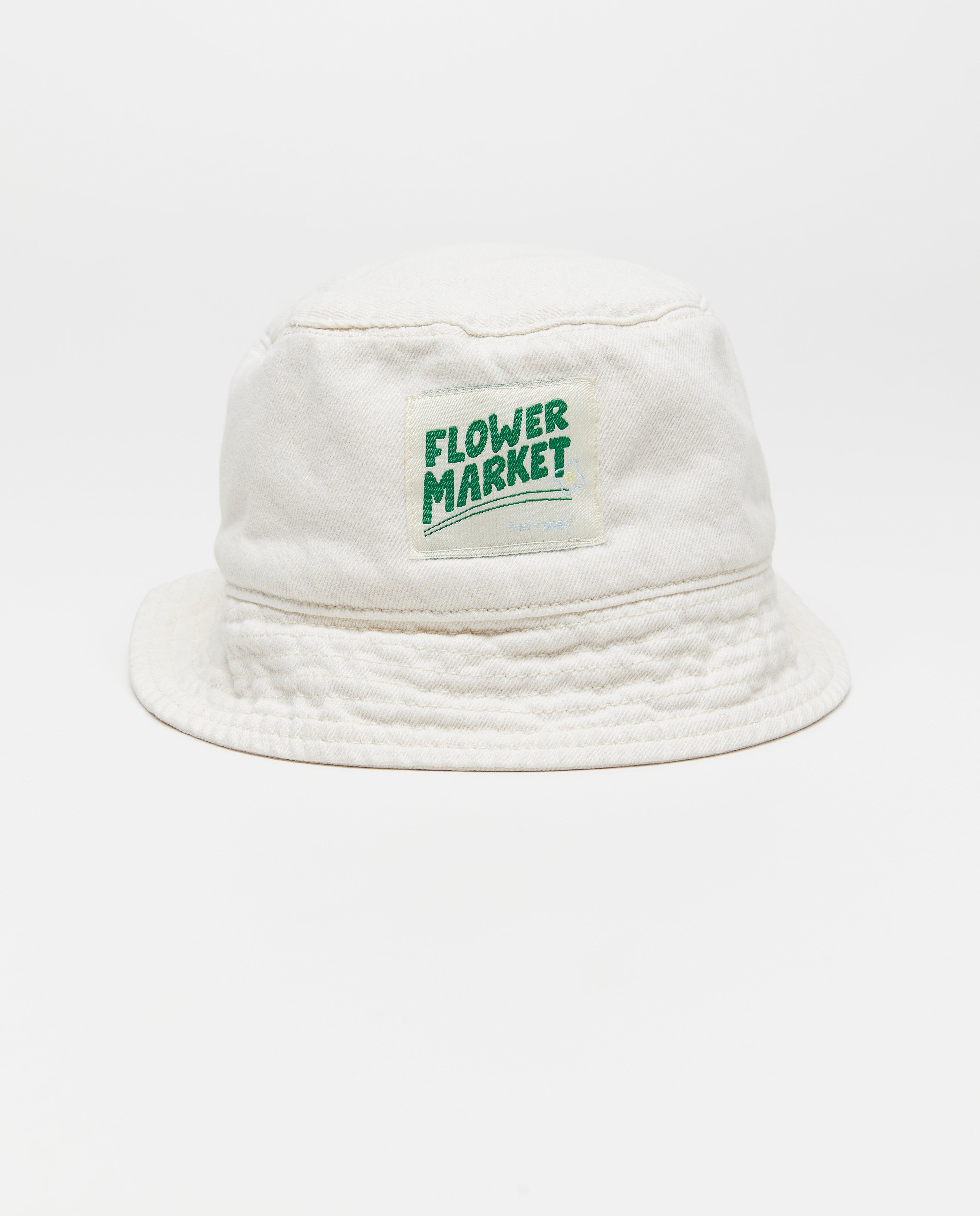 Vissershoedje met opschrift - Product Detail - wit - afbeelding nummer 2