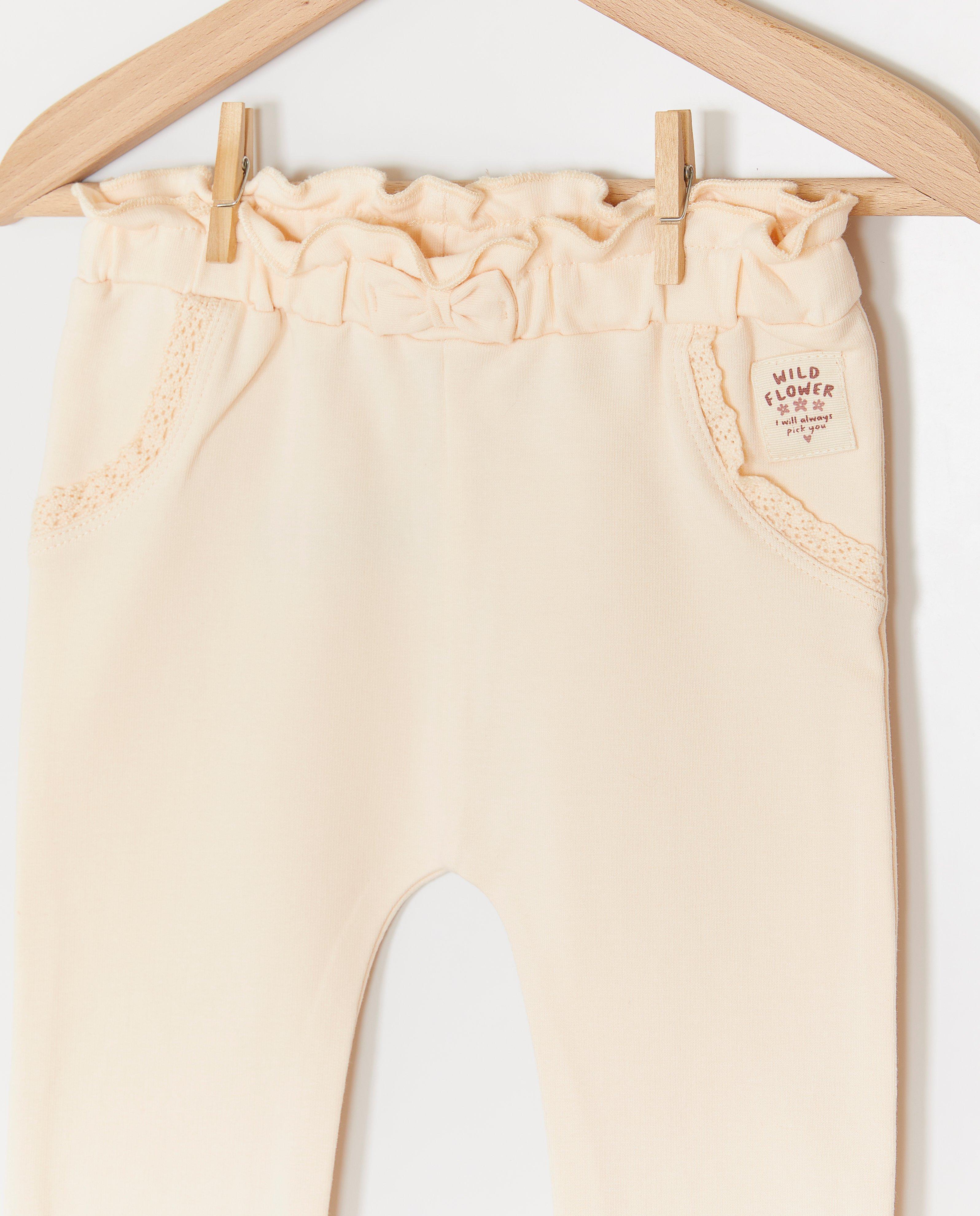 Broeken - Lichtroze broek