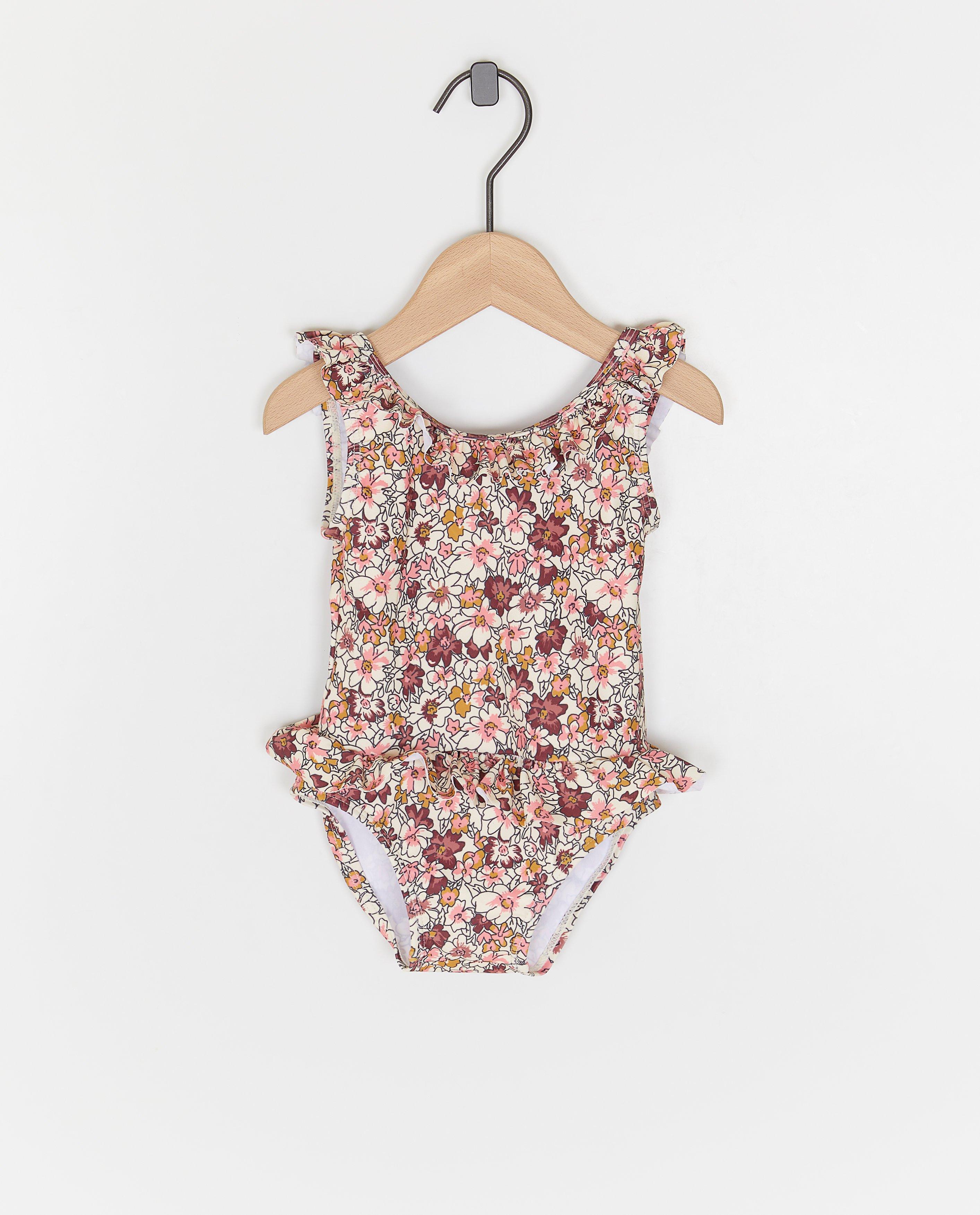 Badpak met bloemenprint - null - Feetje