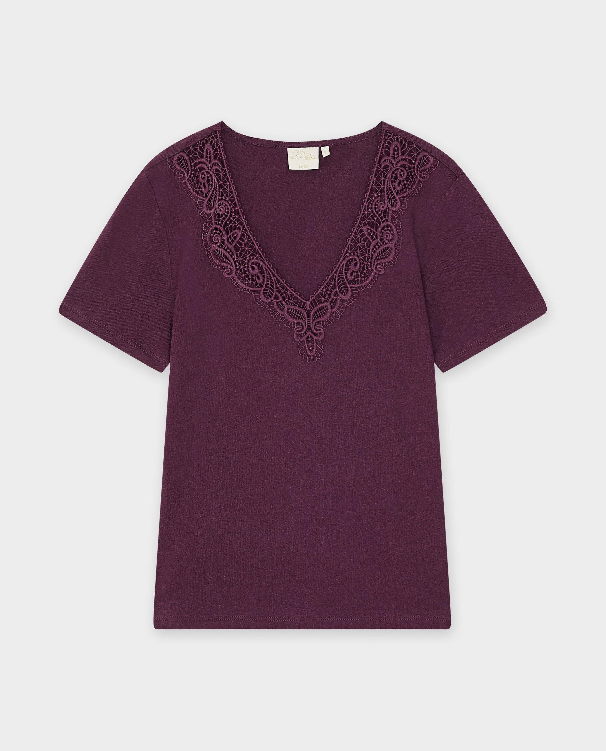 T-shirts - T-shirt met kant