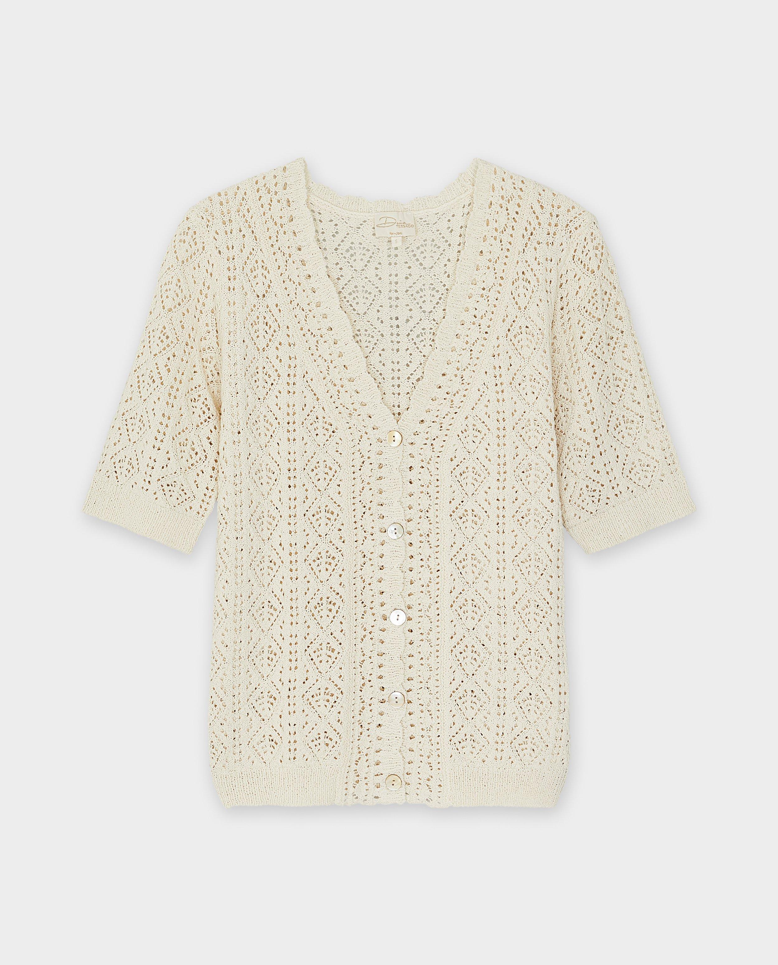 Cardigan - Cardigan met gebreid patroon