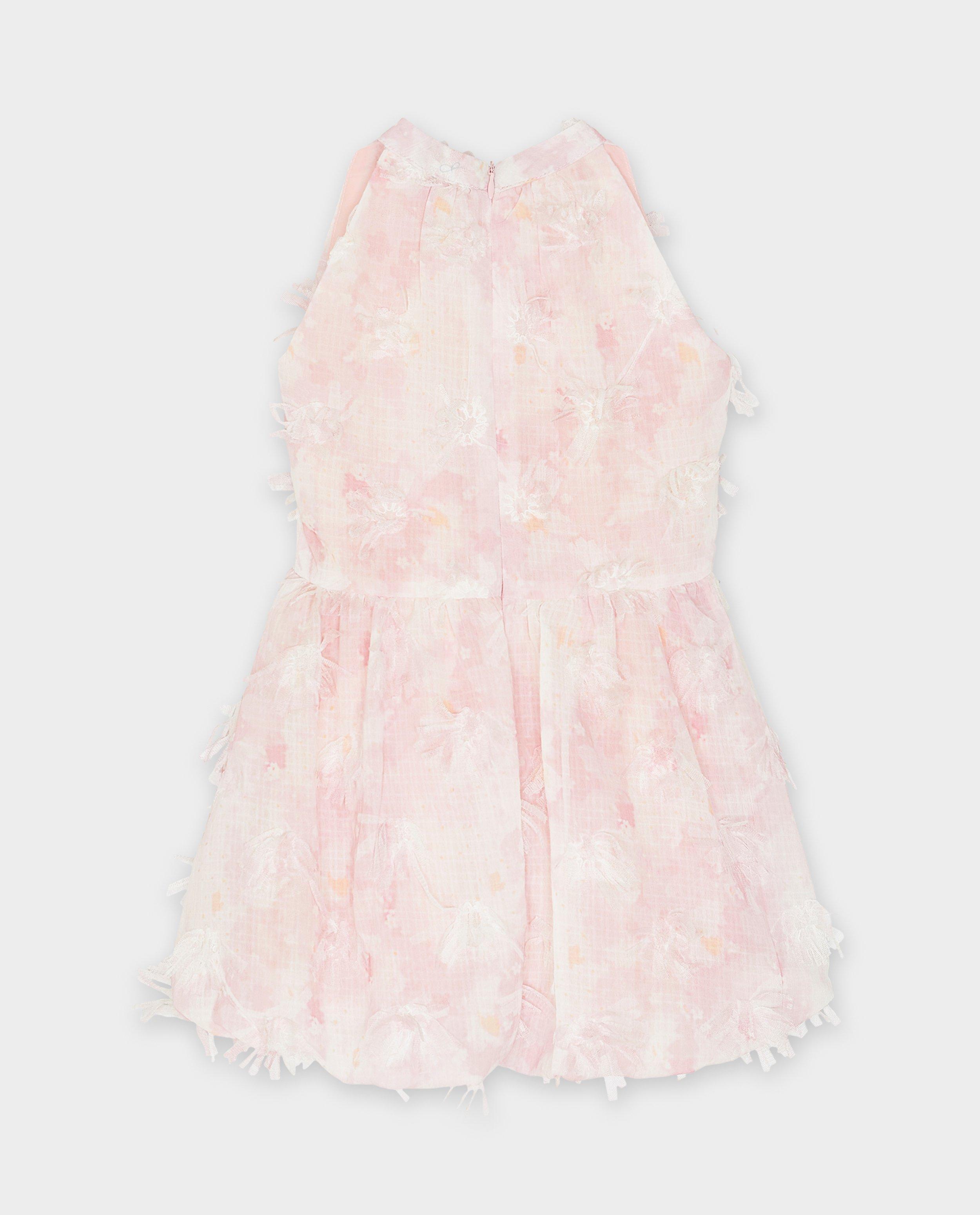Robes - Robe rose avec du mesh