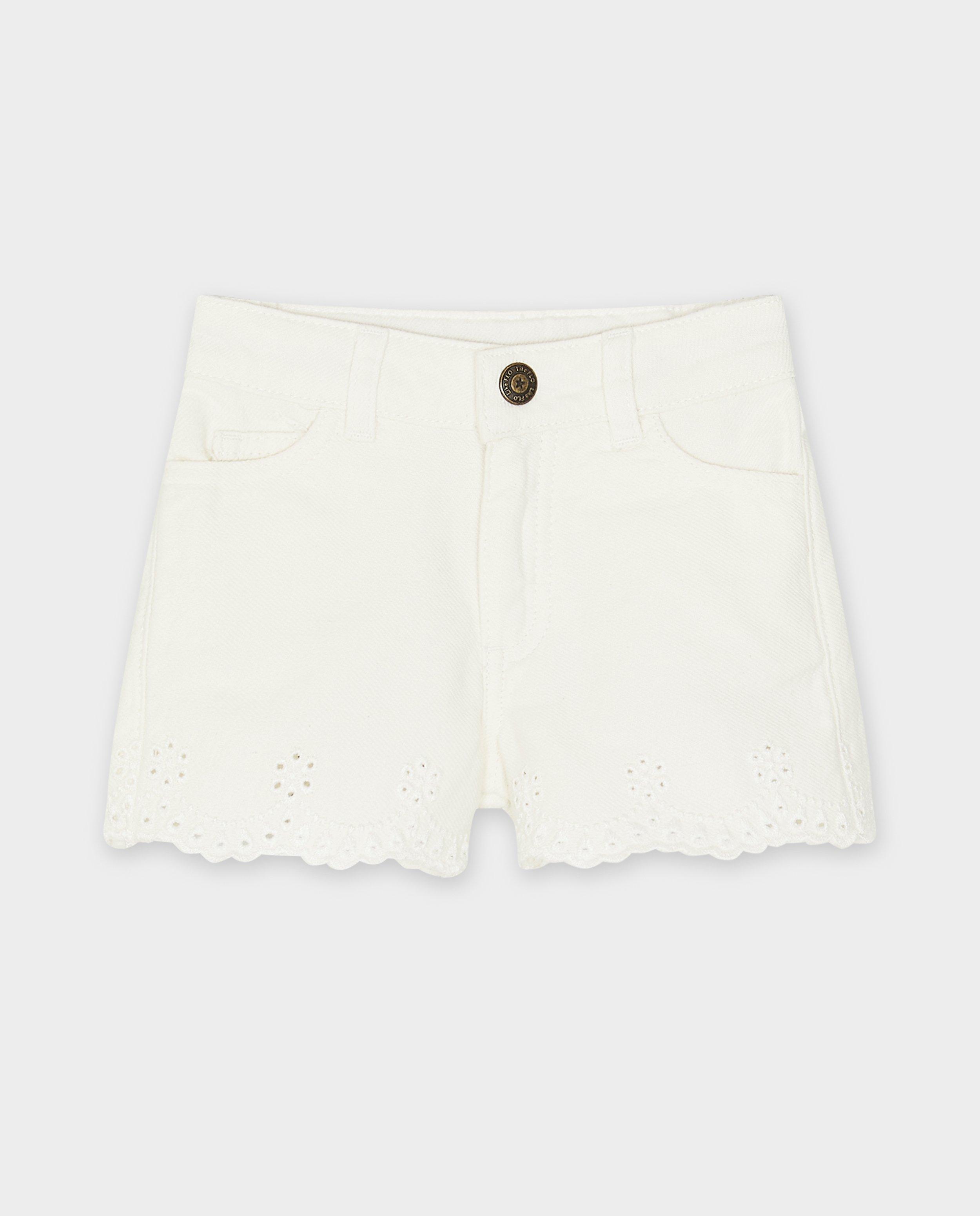 Short met broderie anglaise - null - Likeflo