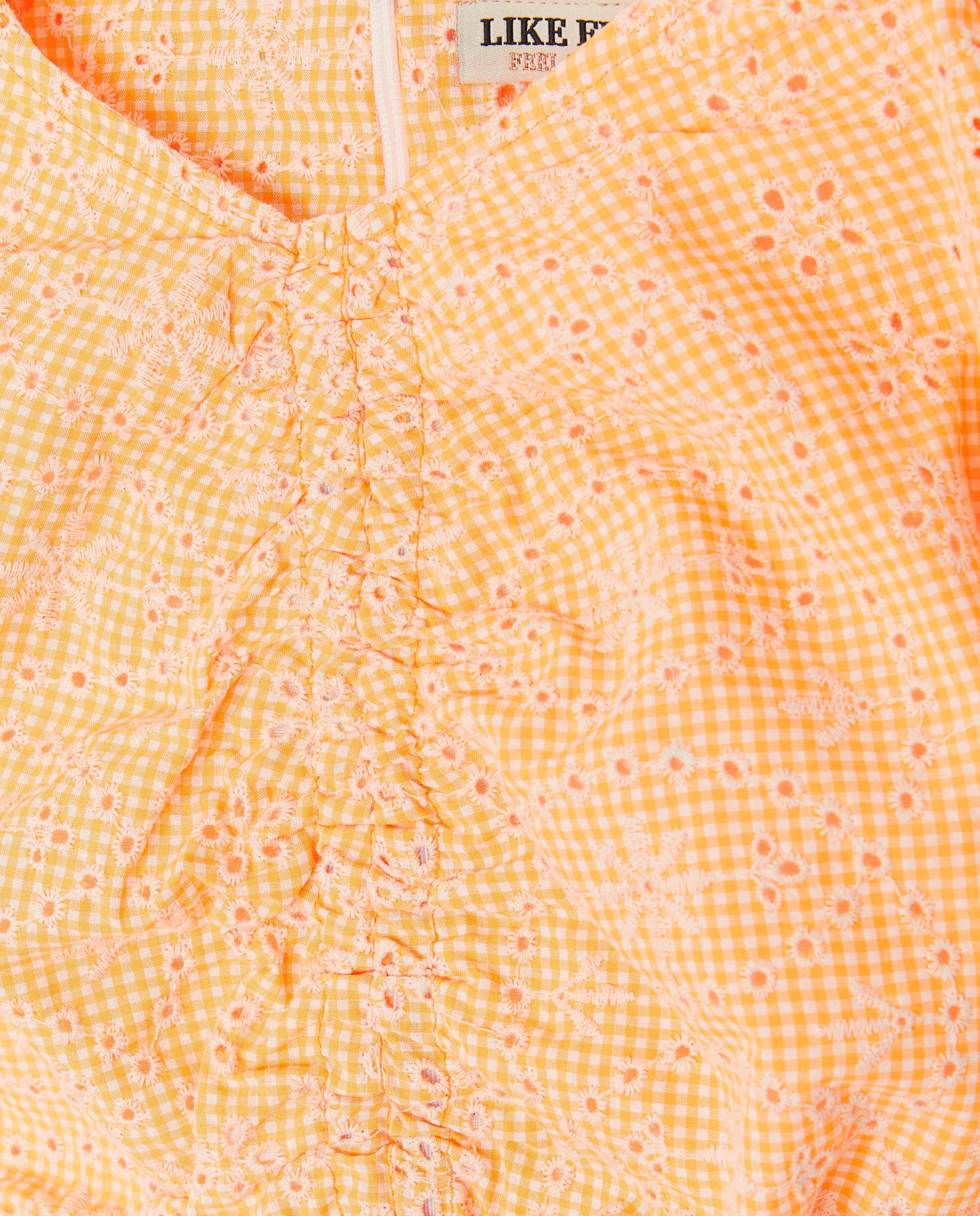 Jurk met structuur - Product Detail - lichtroze - afbeelding nummer 3