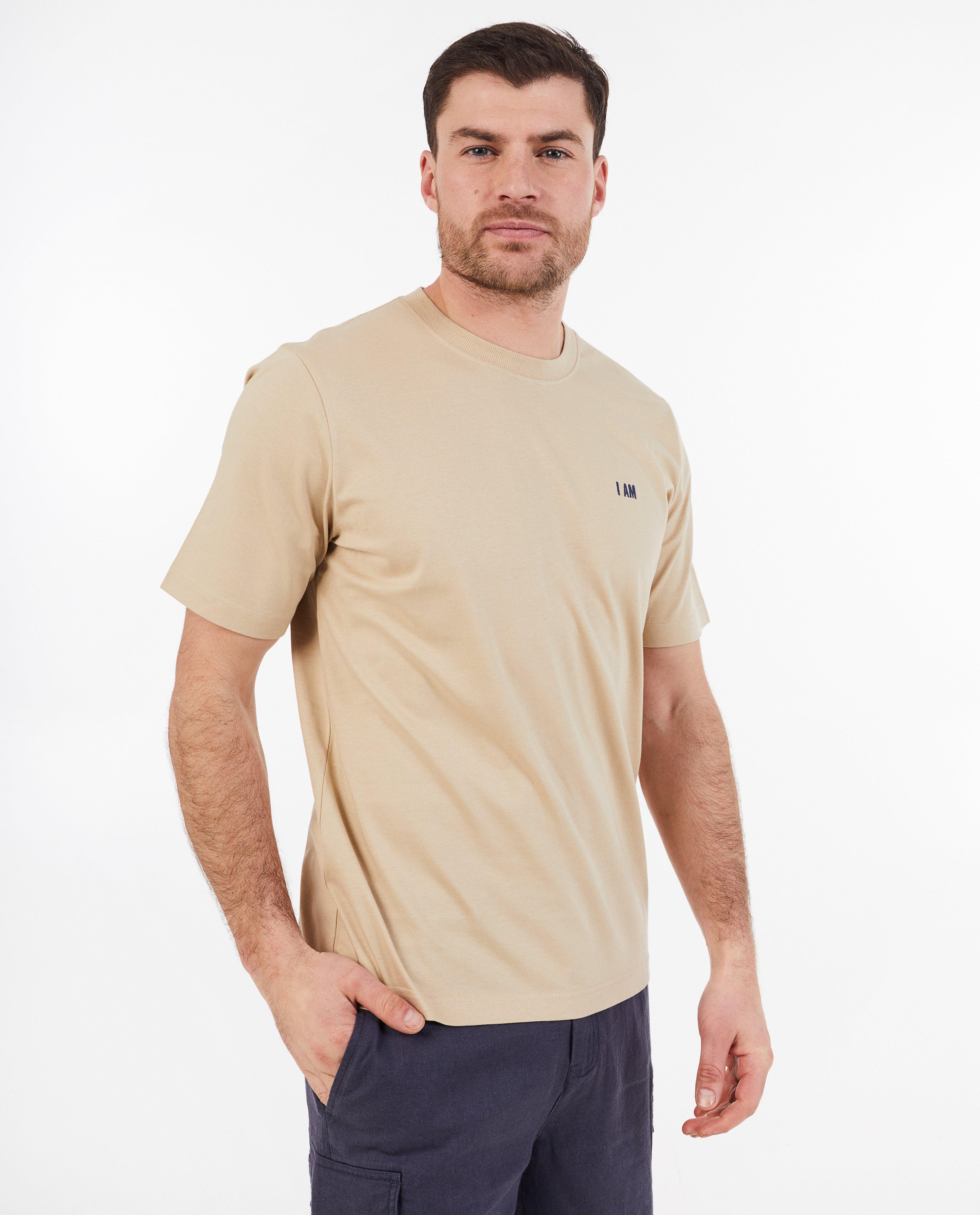 T-shirt à imprimé, hommes - Détails du produit - beige - image numéro 1
