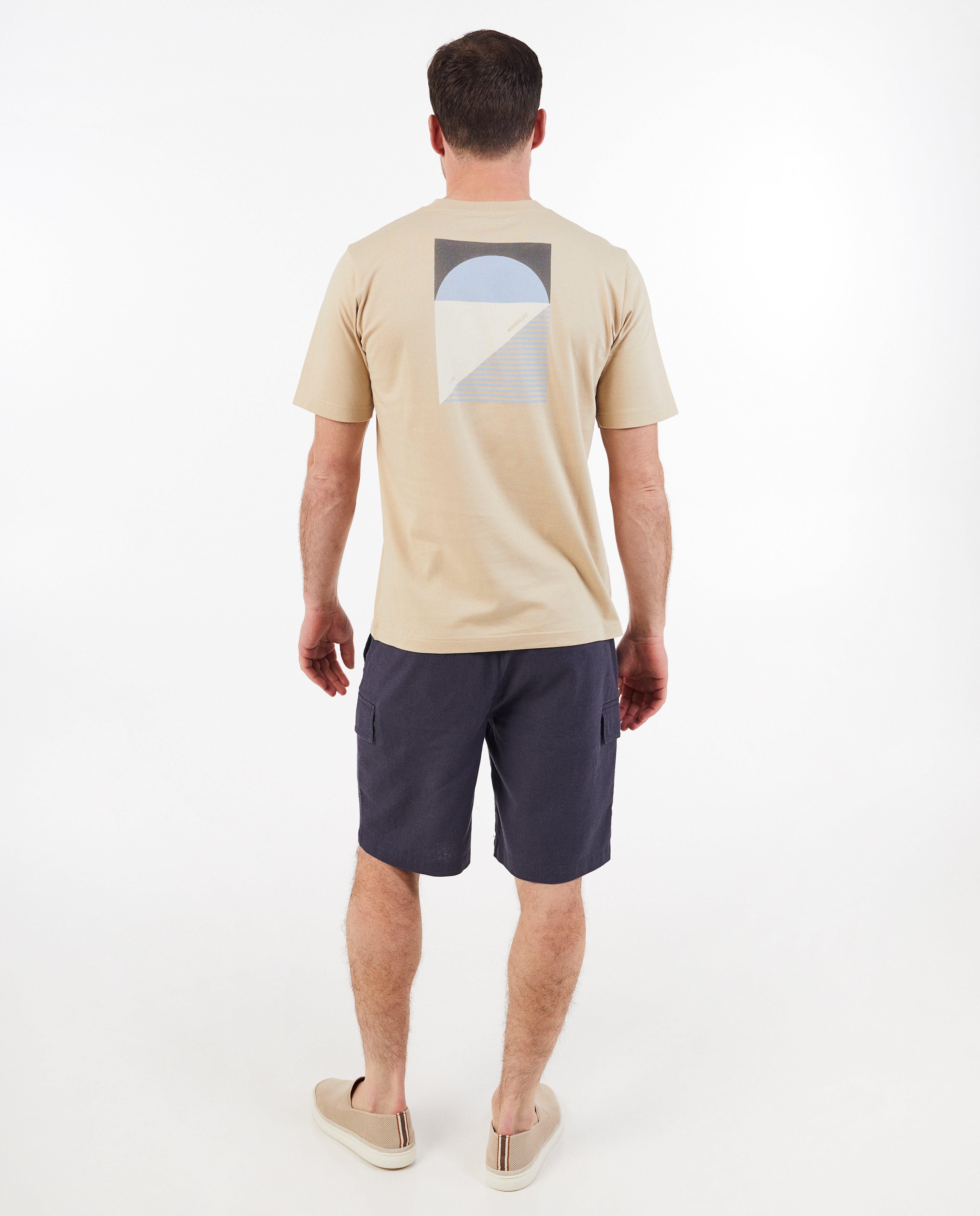 T-shirt à imprimé, hommes - Détails du produit - beige - image numéro 3