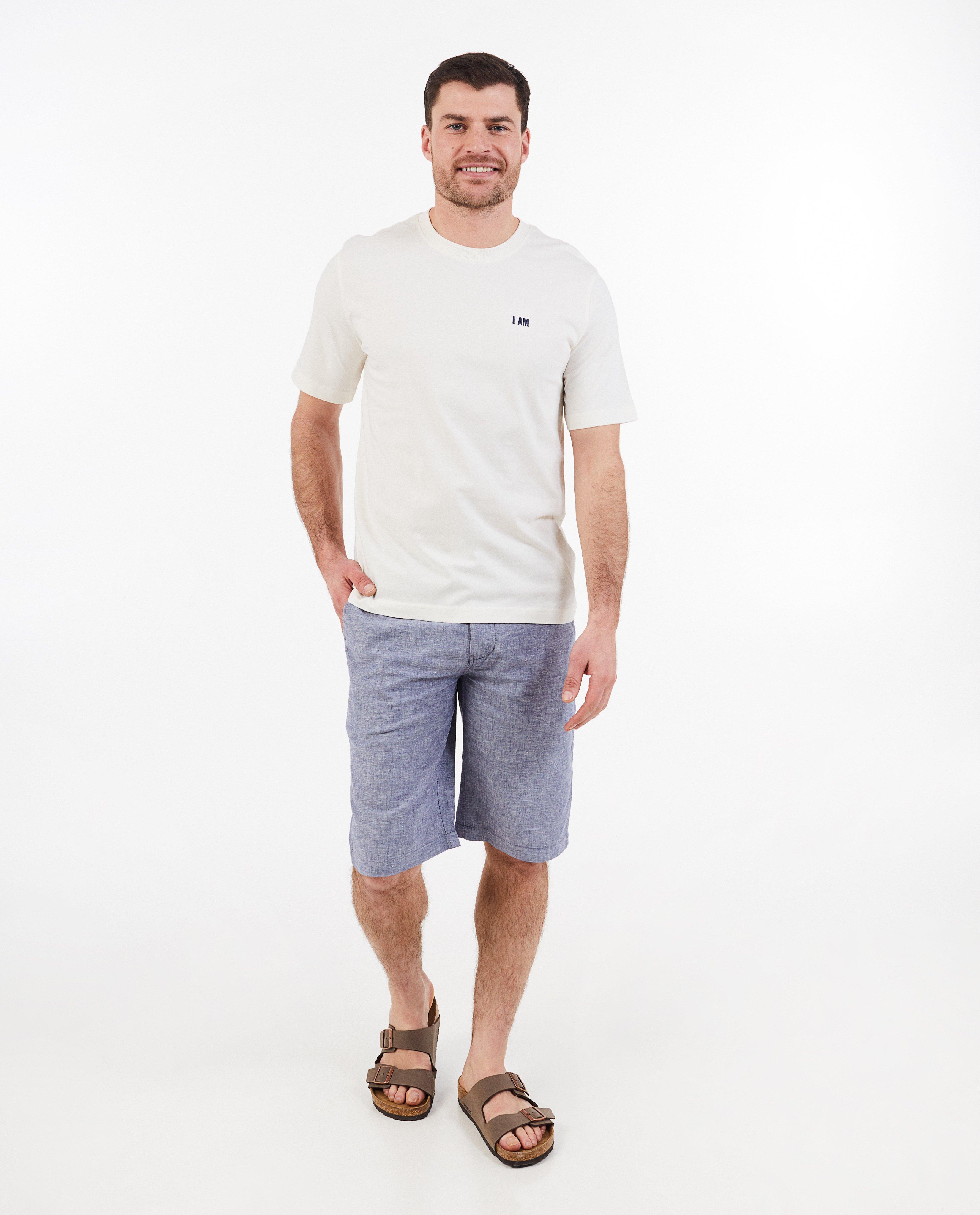Short met linnen, heren - null - I AM