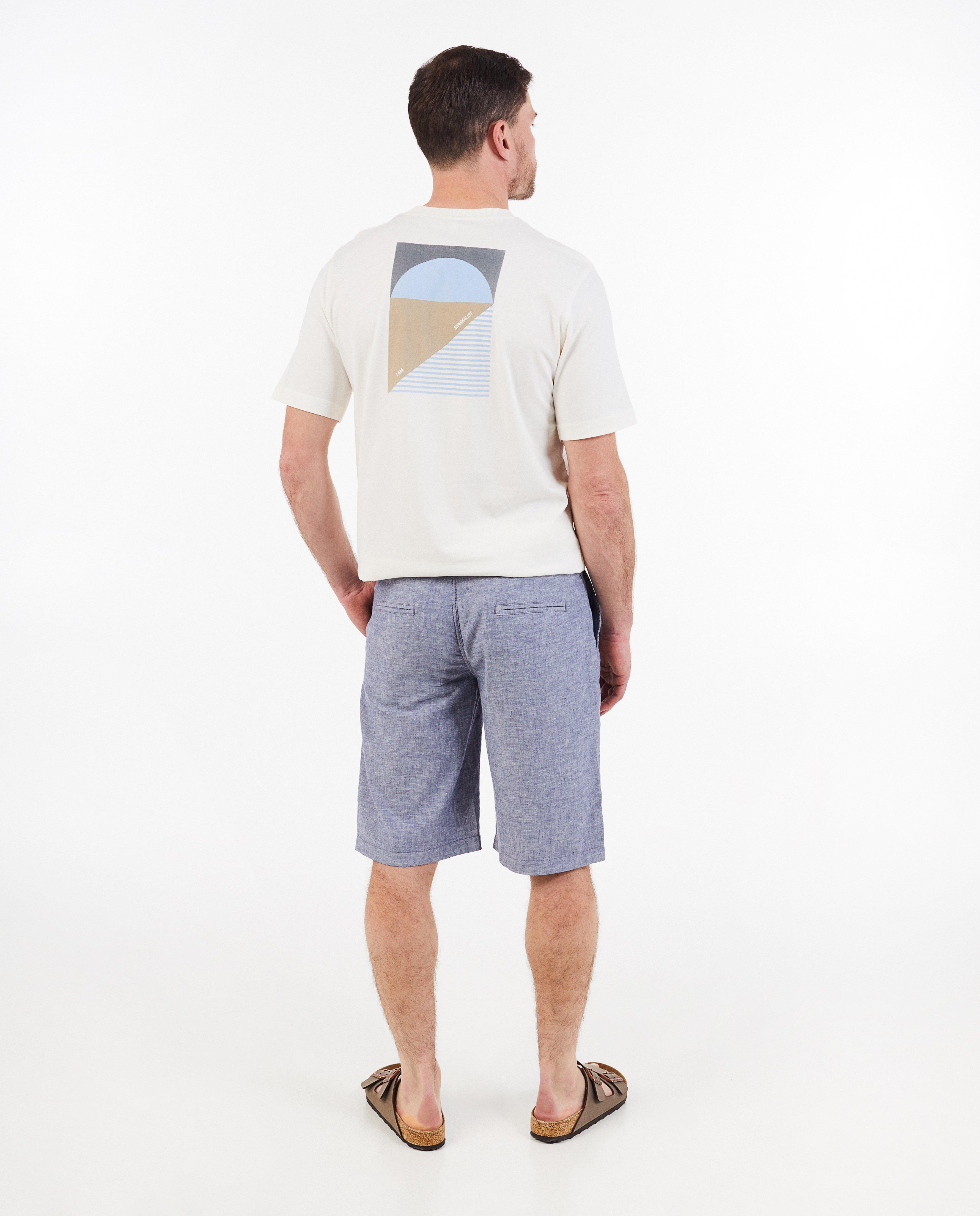 Shorten - Short met linnen, heren