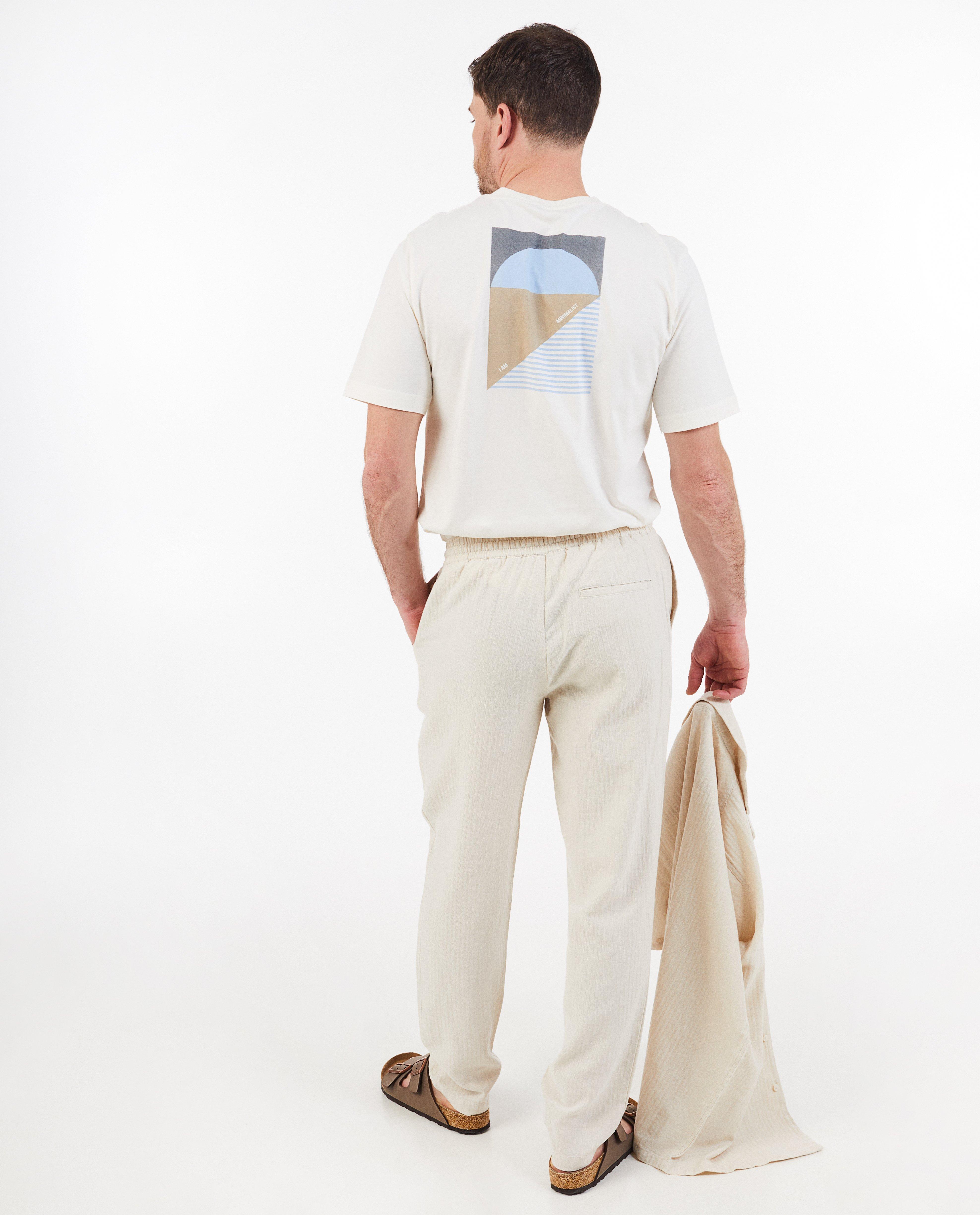 Pantalons - Pantalon en lin, hommes
