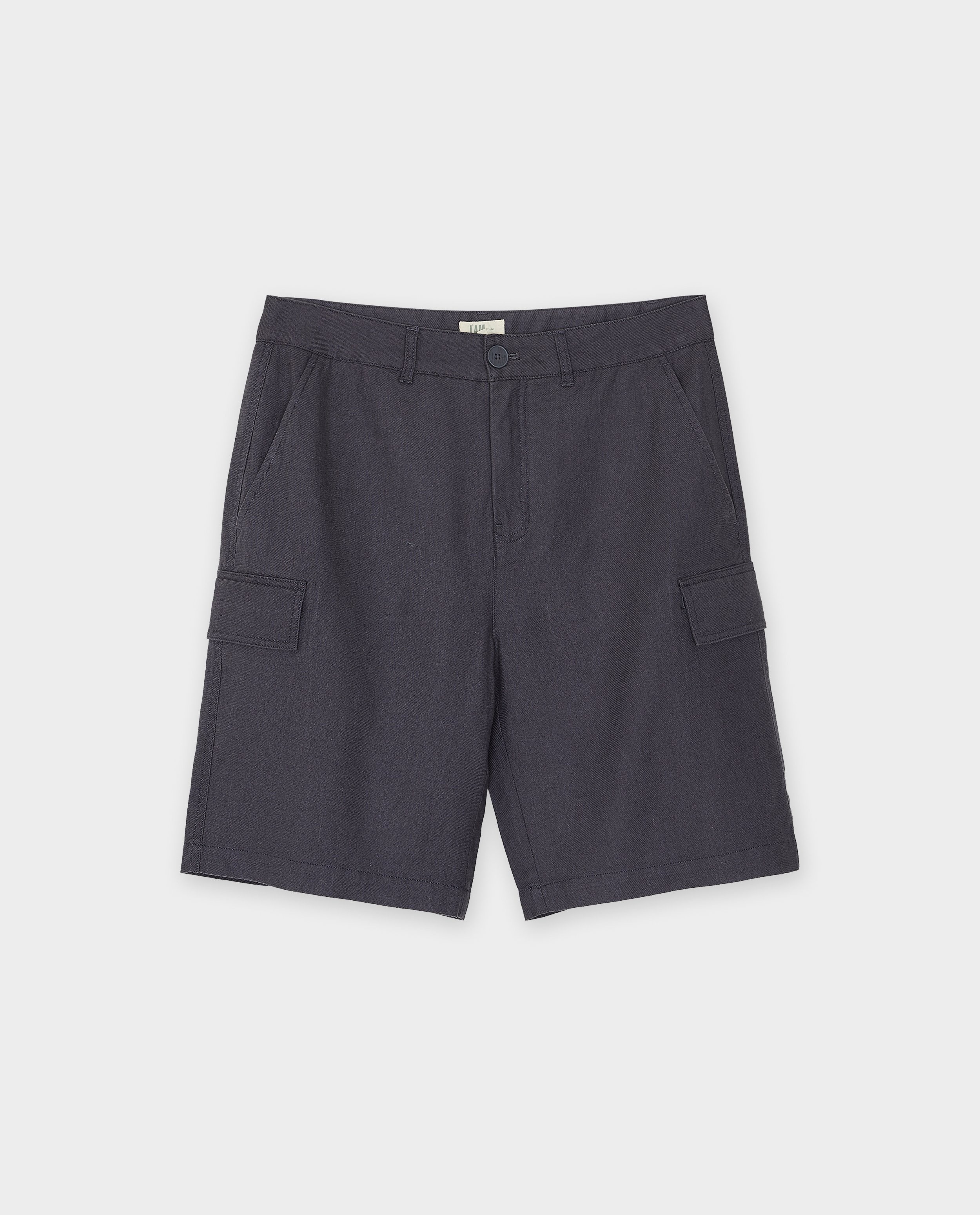 Shorts - Short lin, coupe cargo, hommes