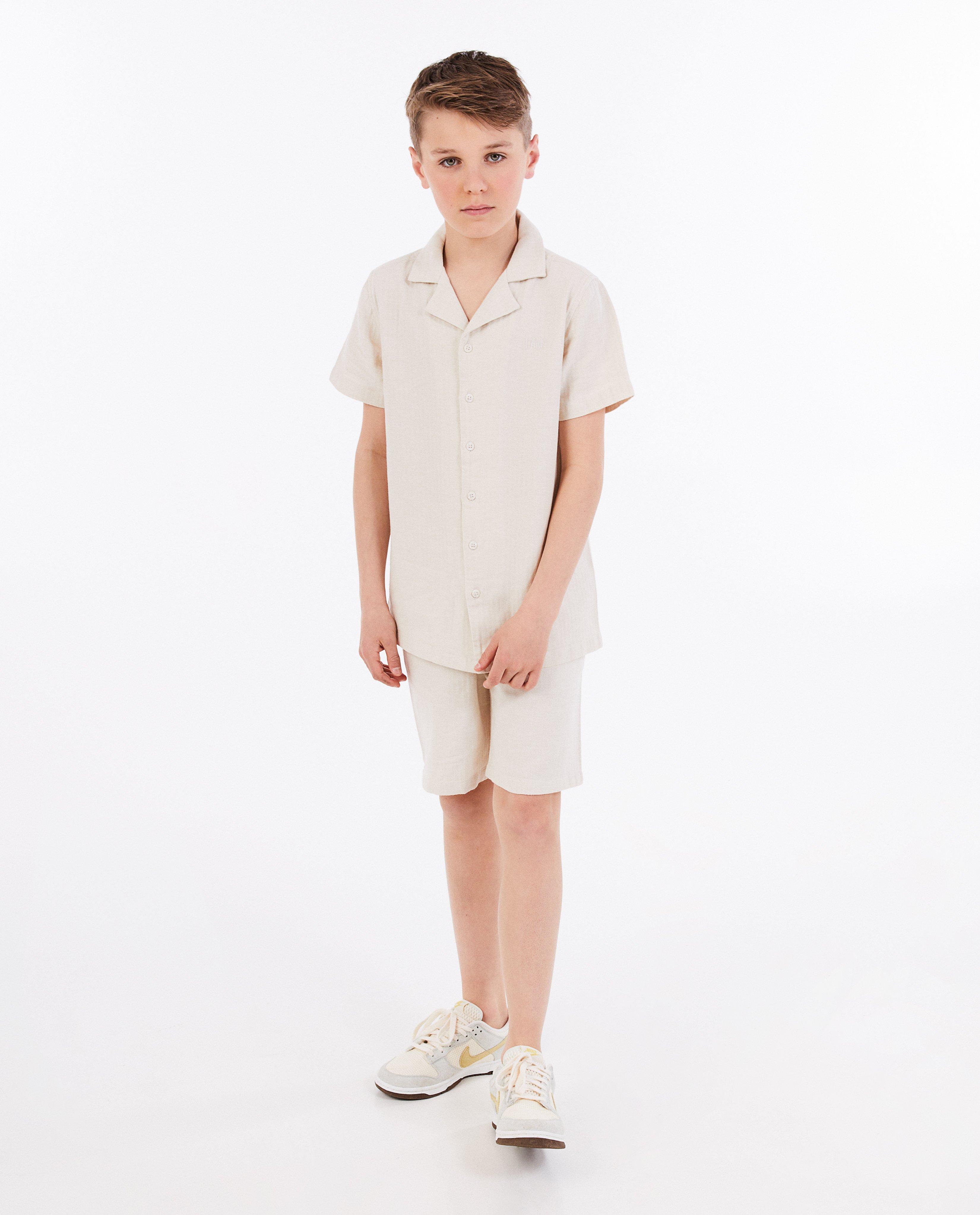 Hemden - Hemd met linnen, 7-14 jaar