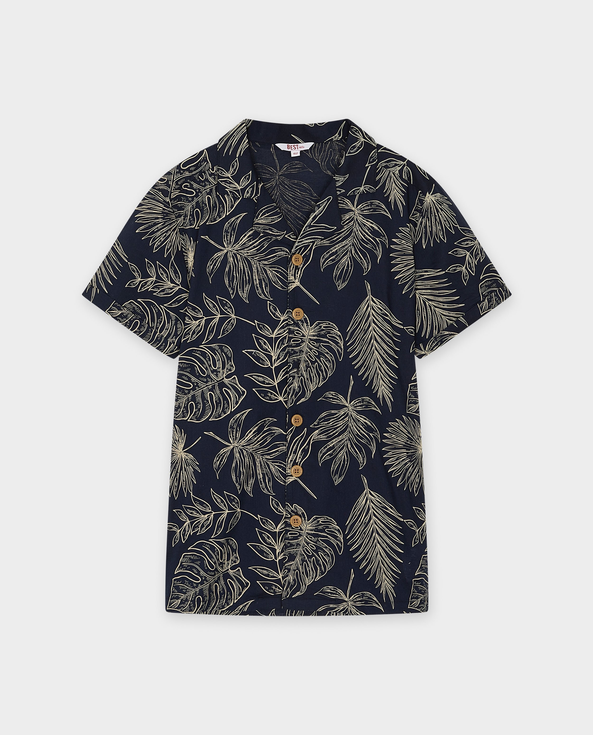 Hemden - Hemd met plantenprint