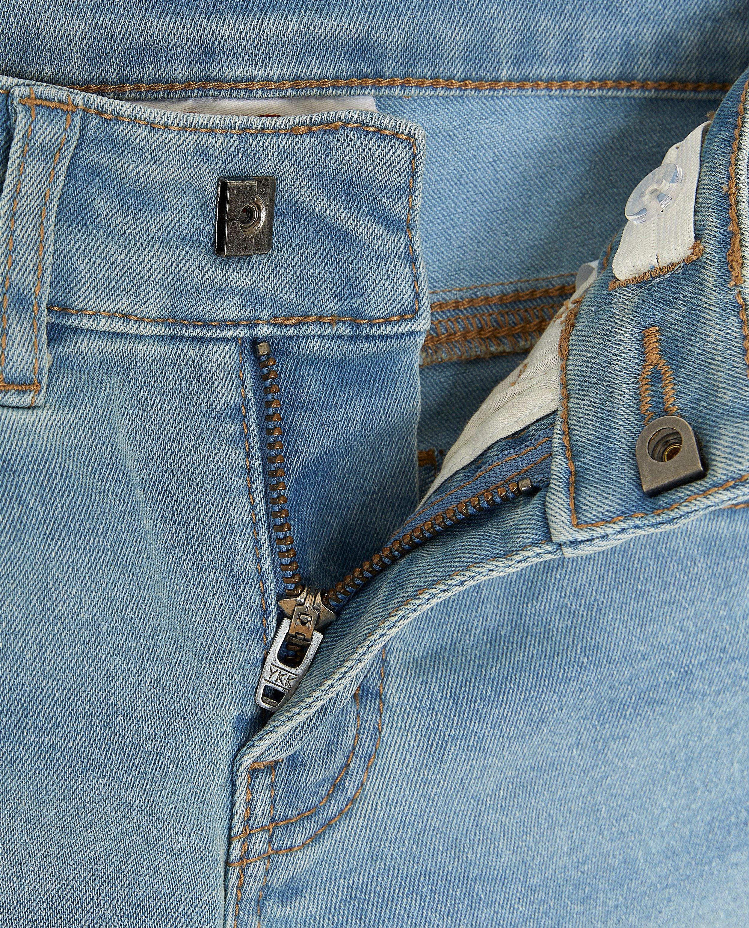 Shorten - Jeansshort met verwassen look