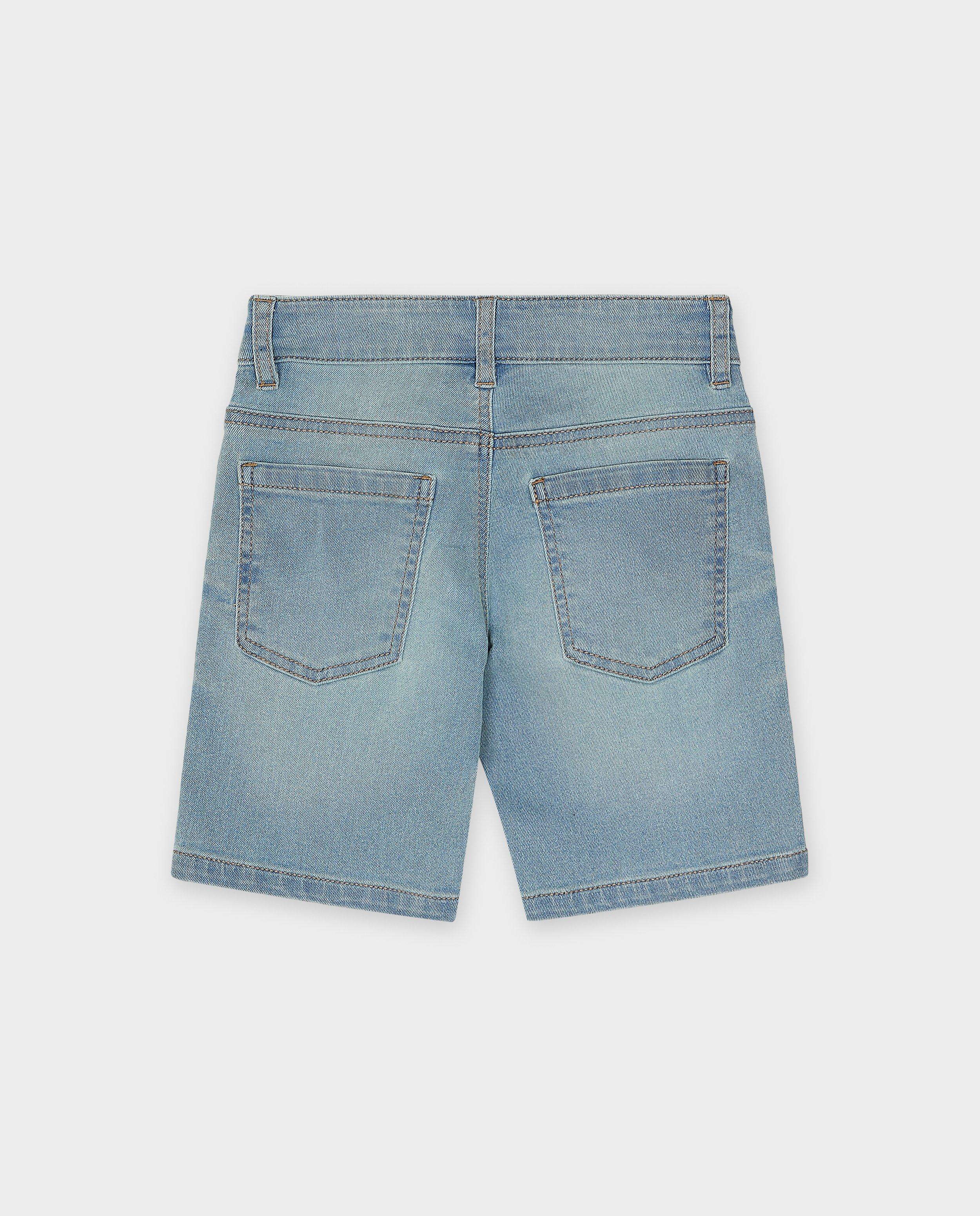 Shorten - Jeansshort met verwassen look