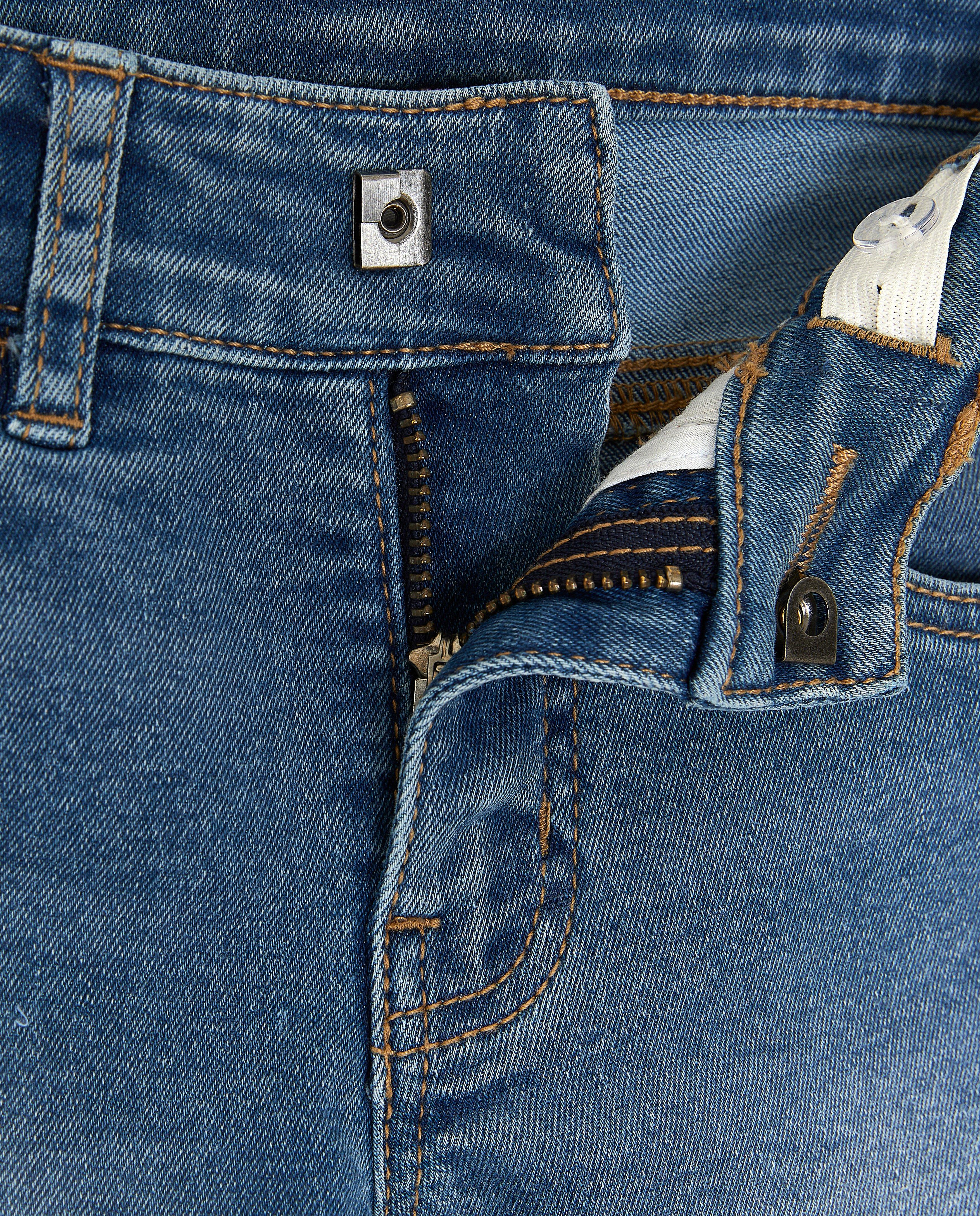 Shorten - Jeansshort met verwassen look