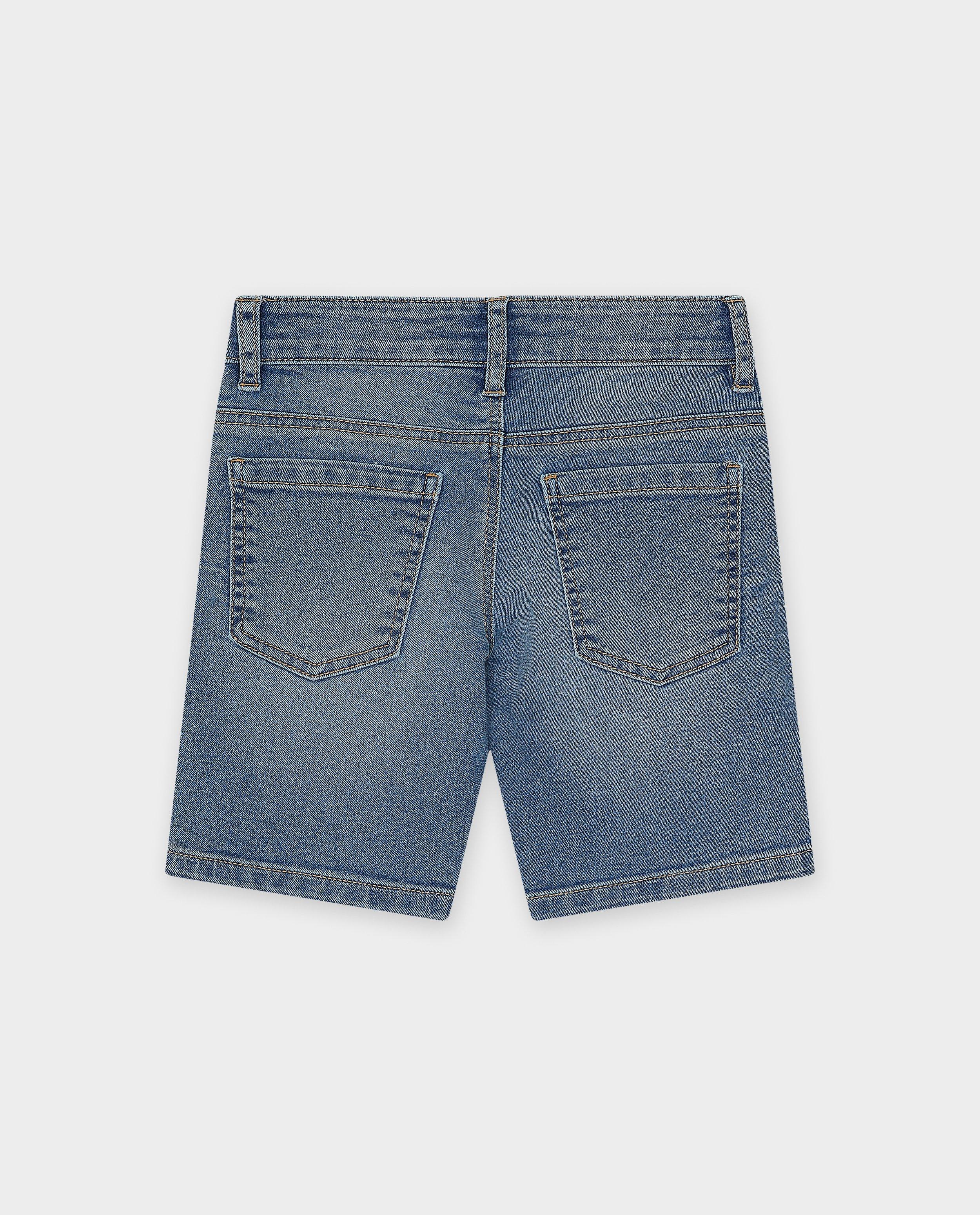 Shorten - Jeansshort met verwassen look