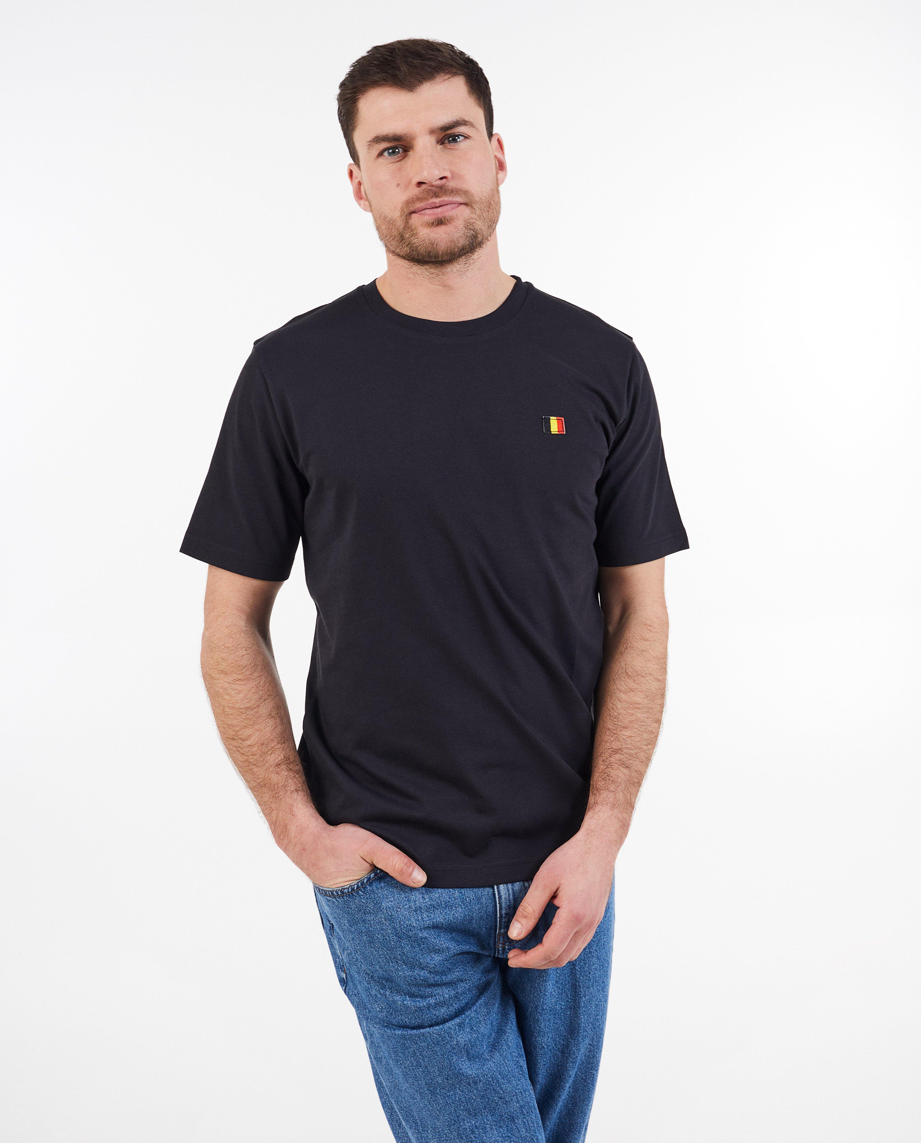 T-shirt met patch, supporterscollectie, heren - null - Familystories