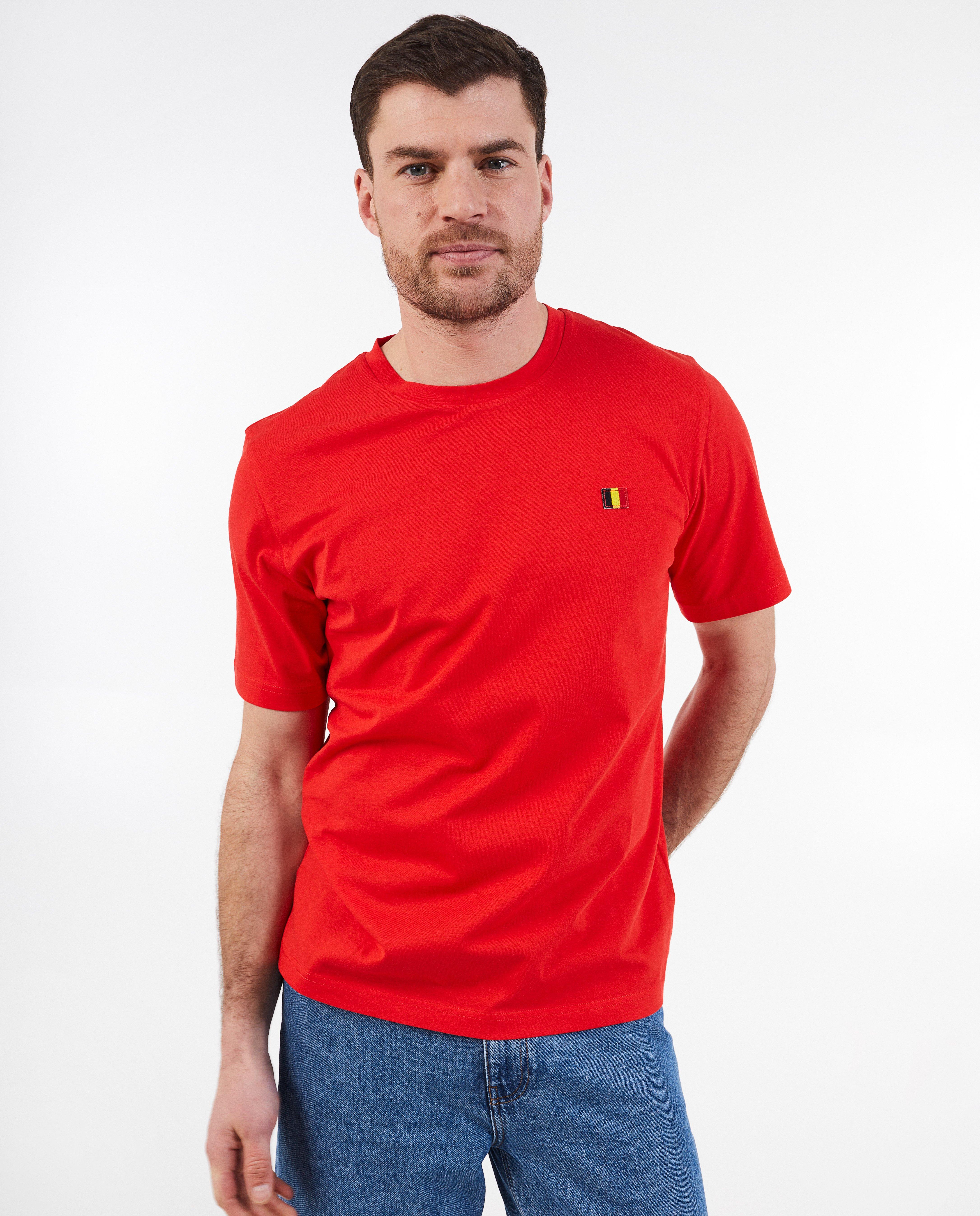 T-shirt met patch, supporterscollectie, heren - null - Familystories