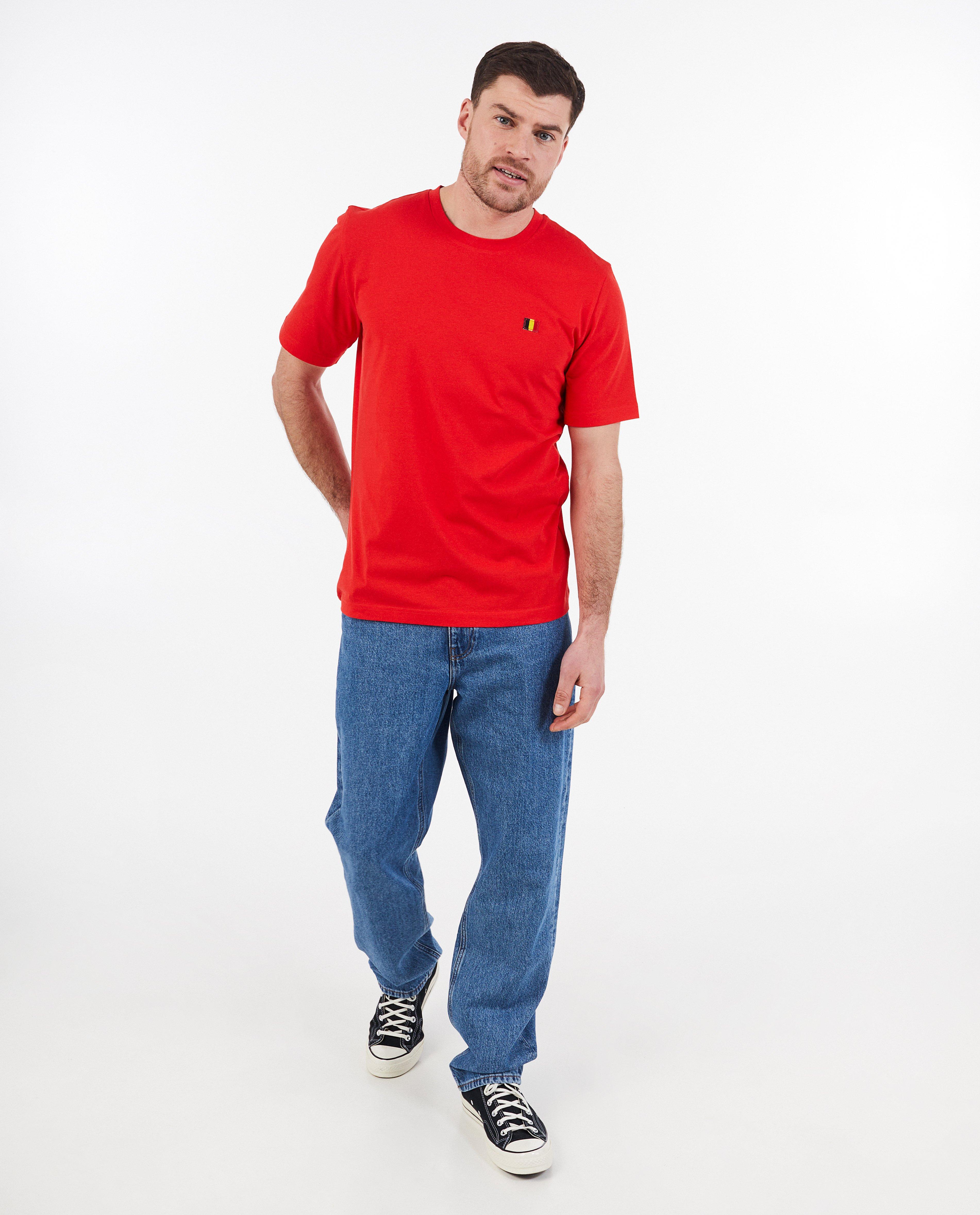 T-shirts - T-shirt met patch, supporterscollectie, heren