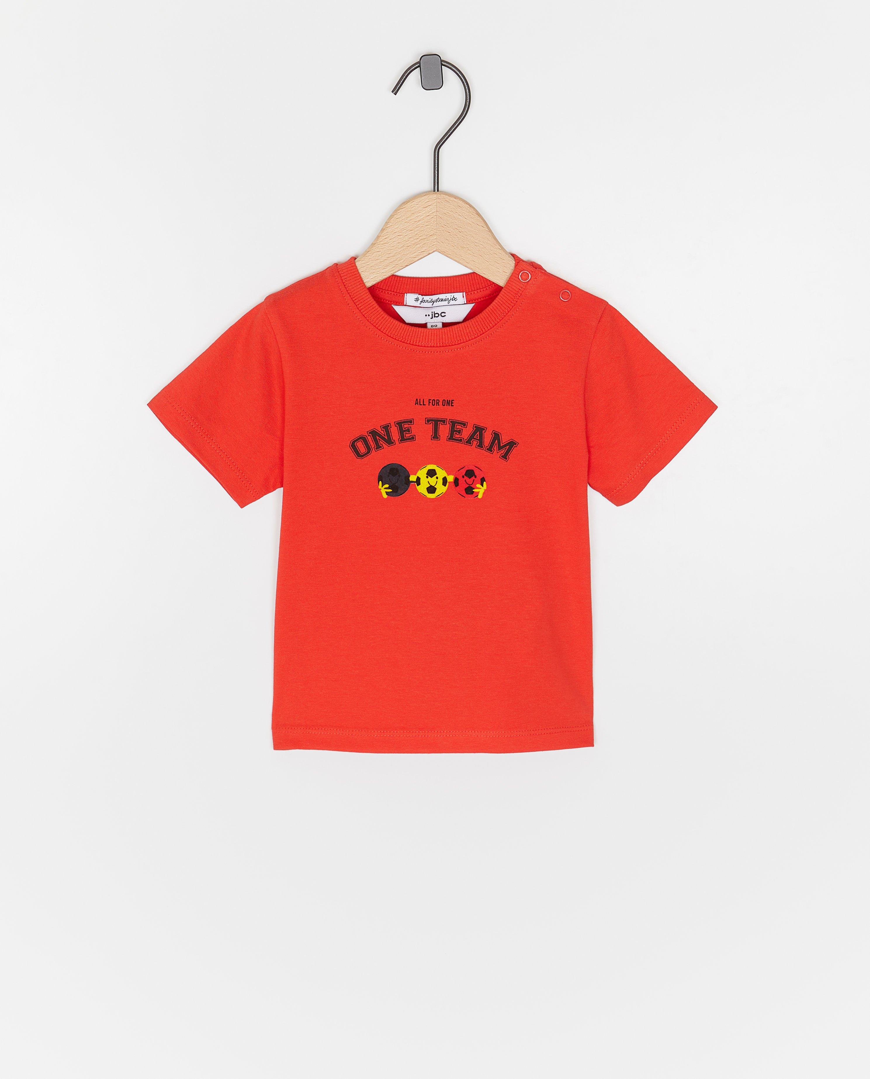 T-shirt met opschrift, supporterscollectie, baby - null - Familystories