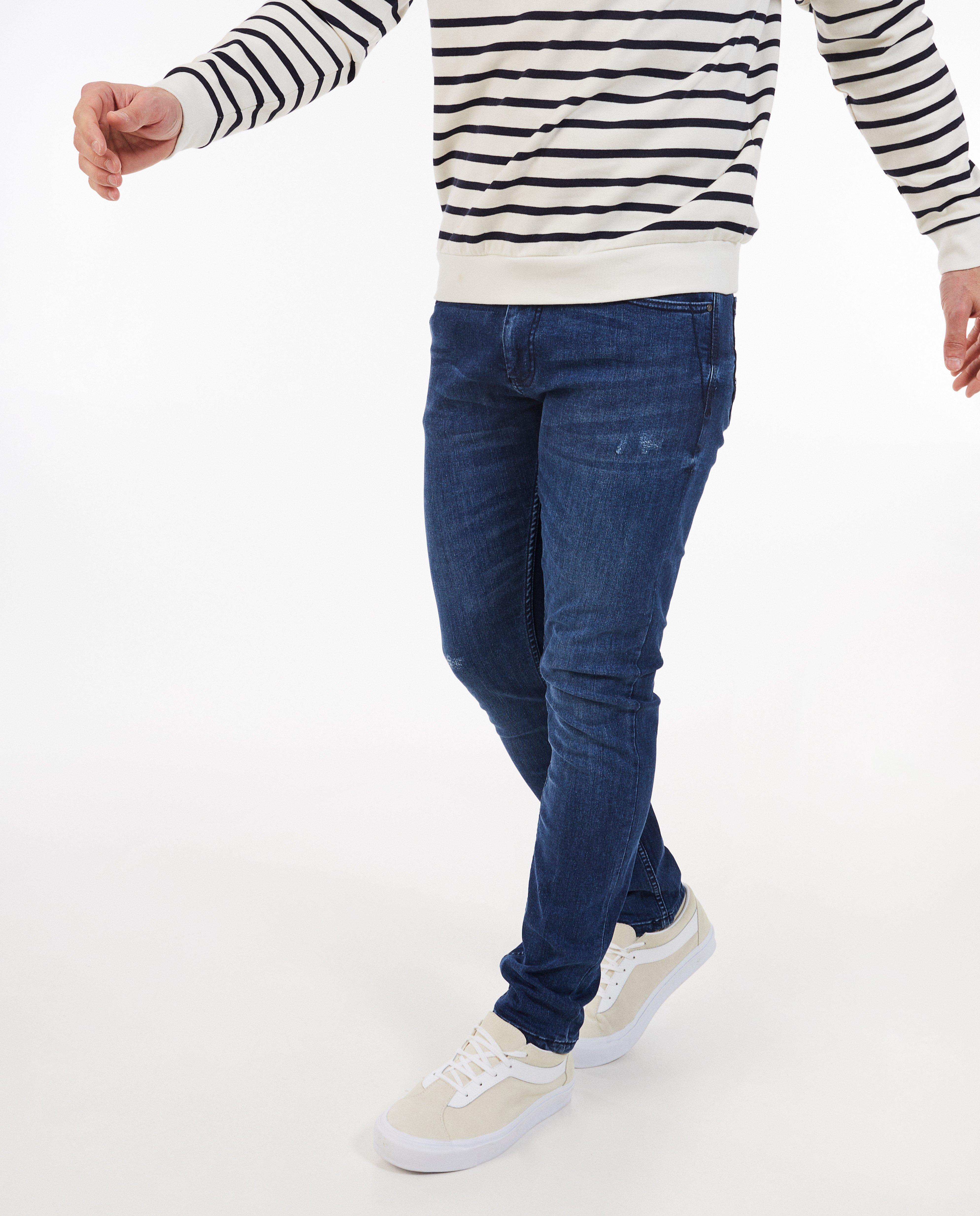 Jeans bleu fonc&eacute; - D&eacute;tails du produit - bleu - image num&eacute;ro 3