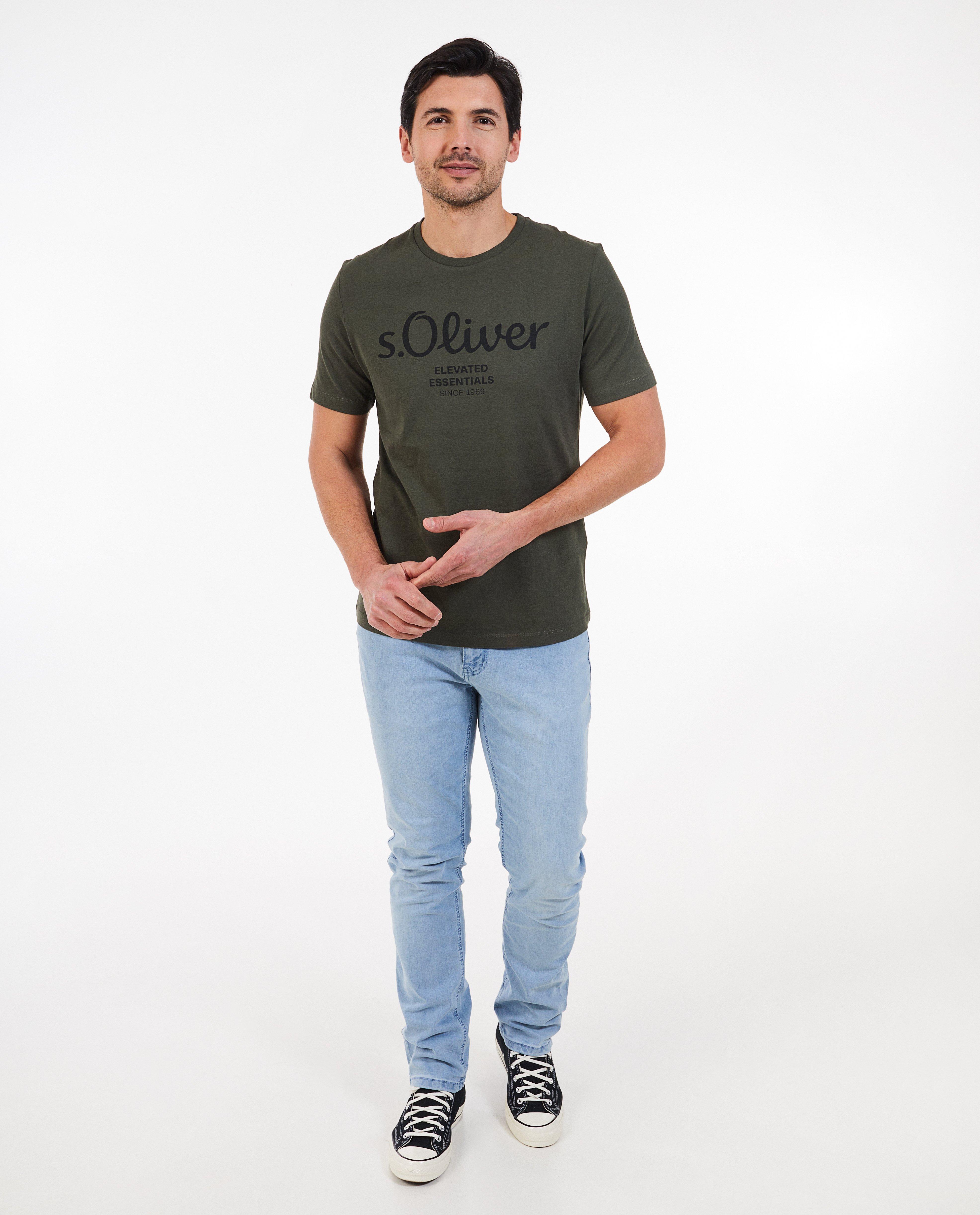 Lichtblauwe jeans, straight fit - null - Brams Paris