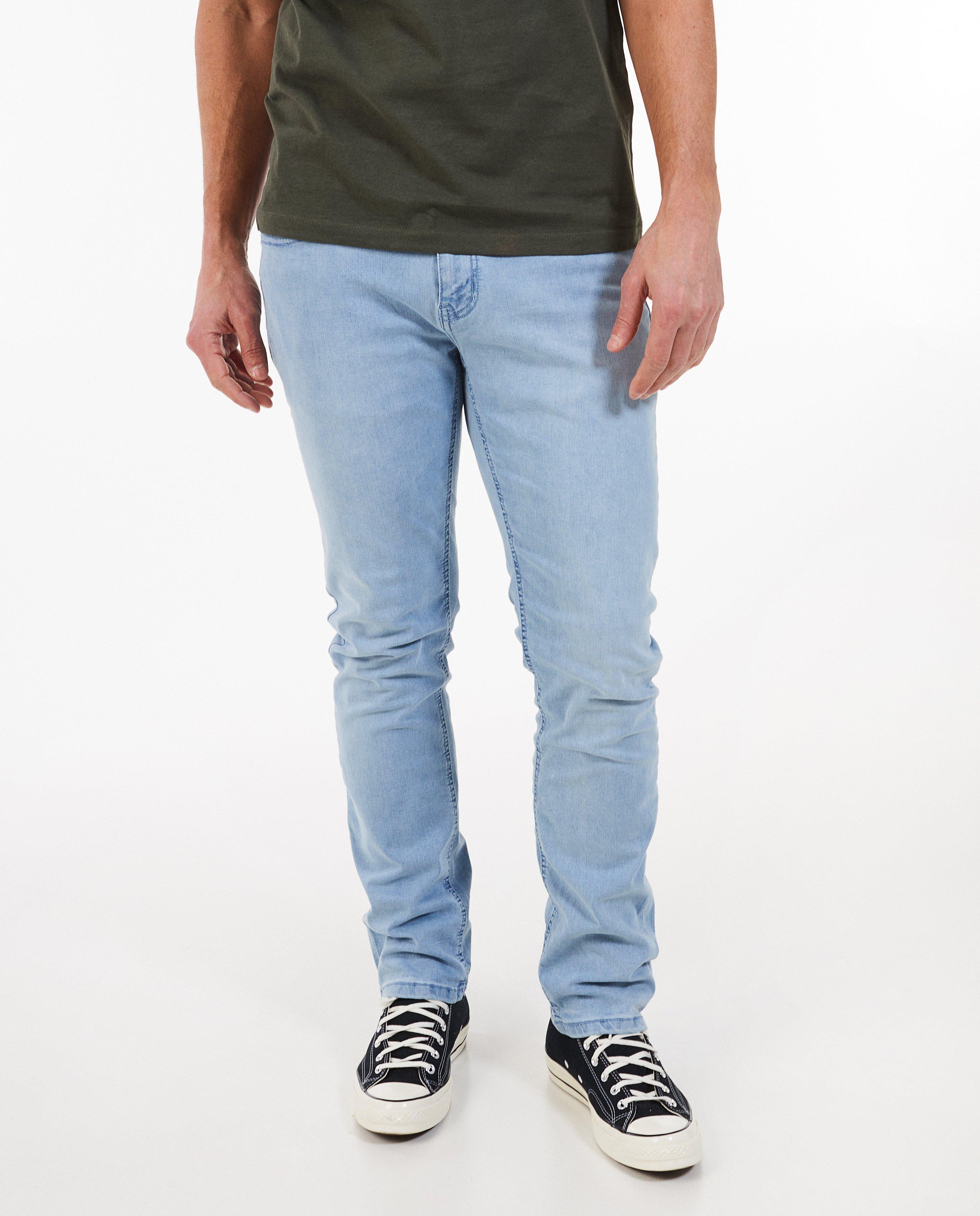 Jeans - Lichtblauwe jeans, straight fit