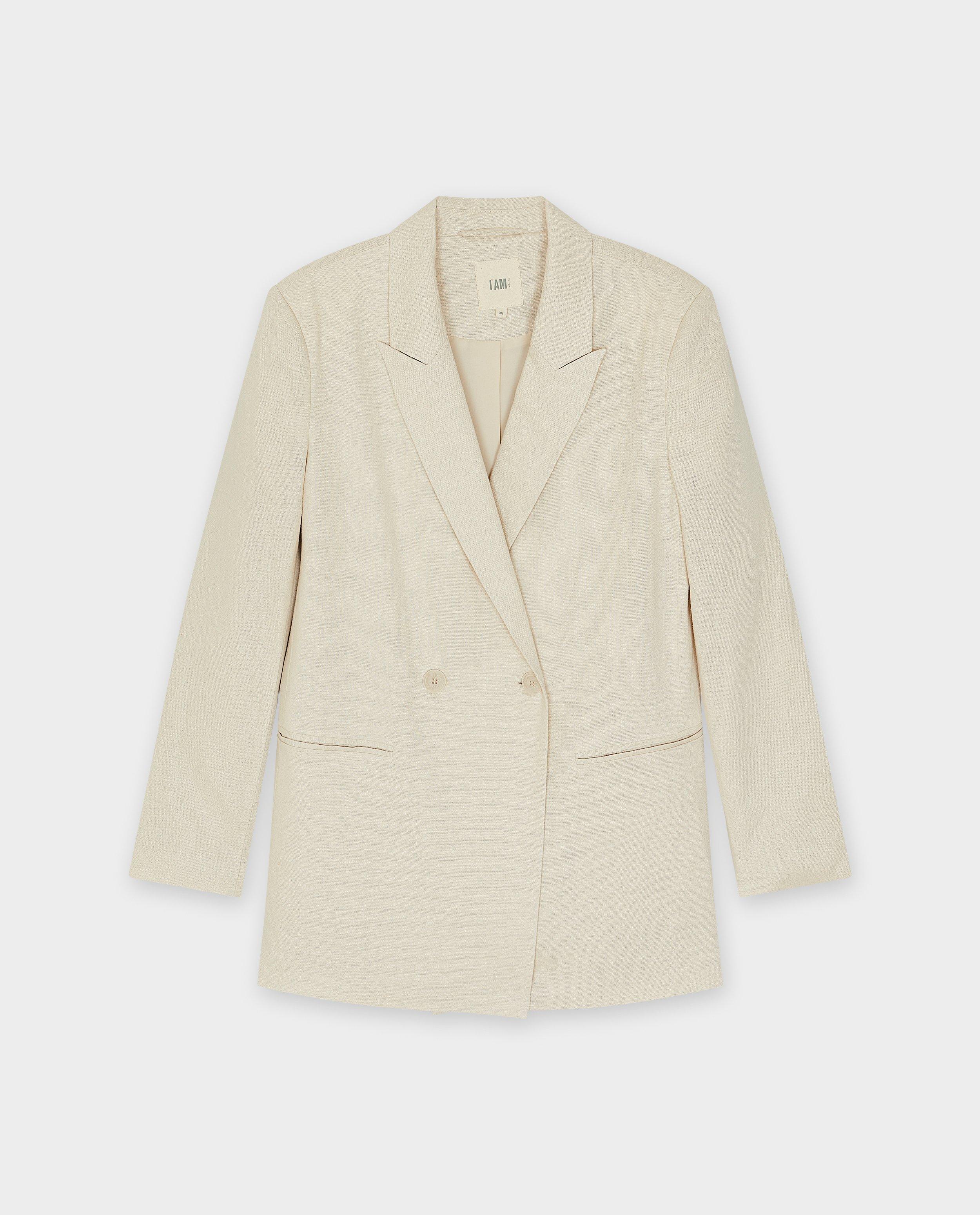 Blazers - Blazer met linnen, dames