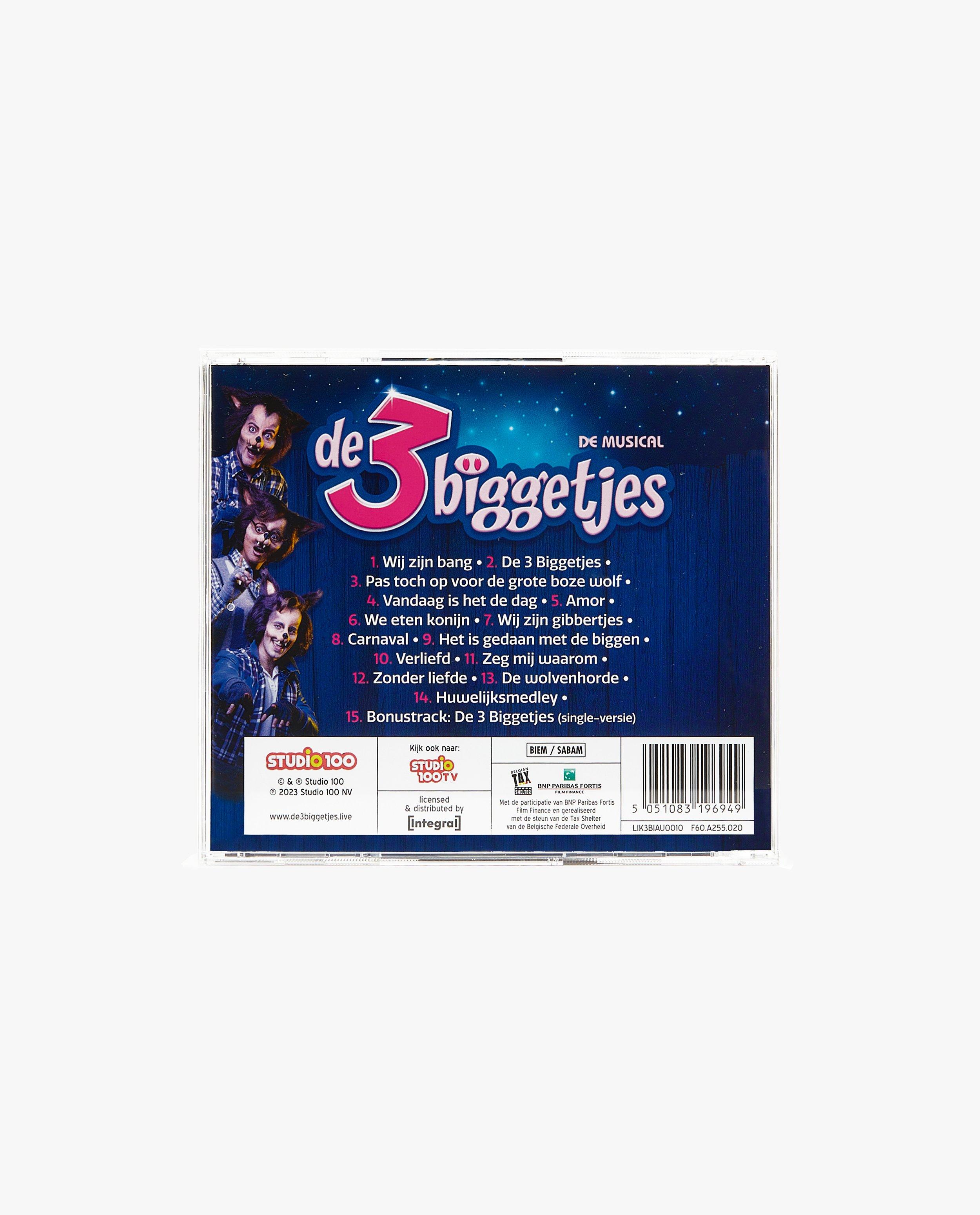 Gadgets - De 3 biggetjes, K3-cd