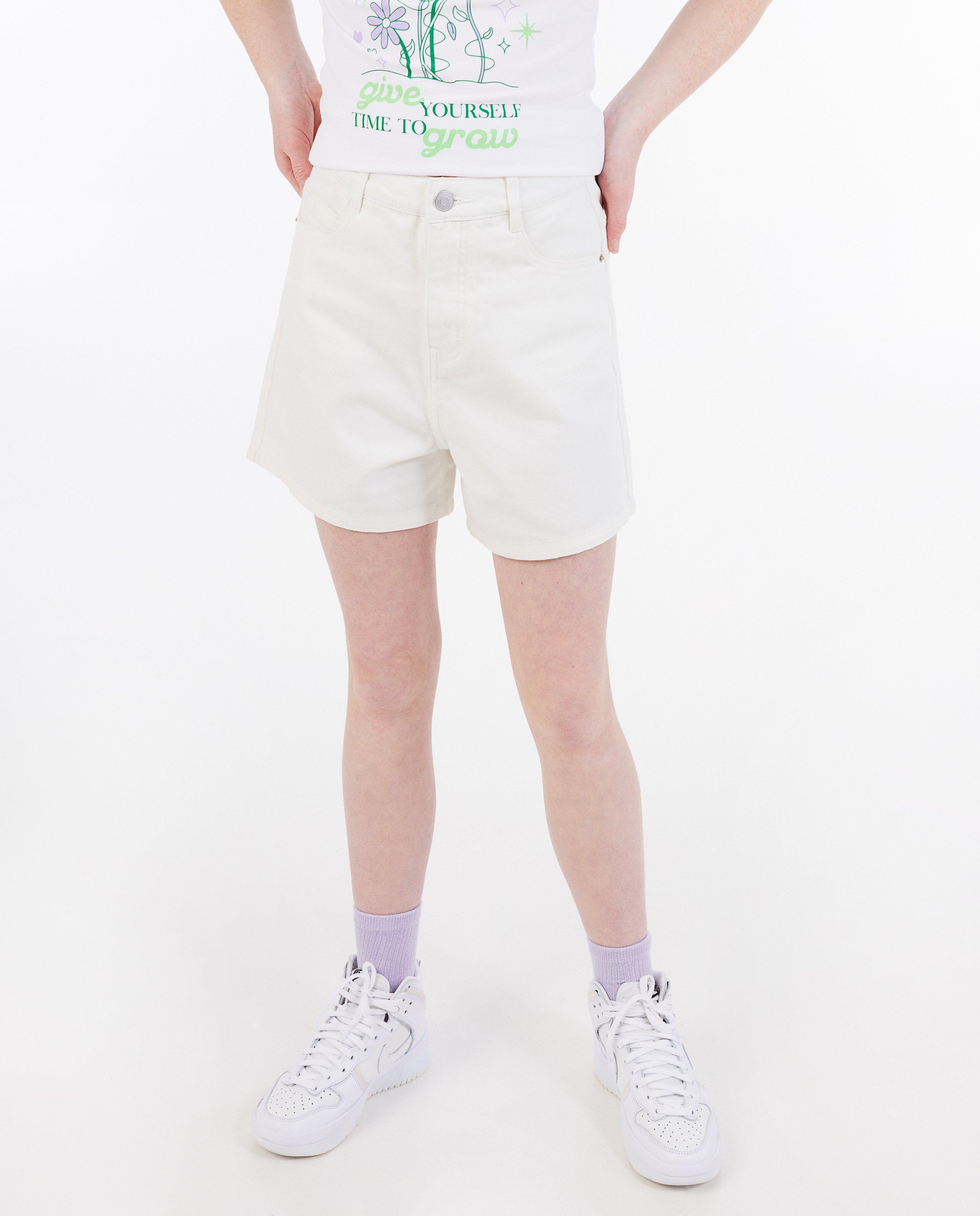 Shorten - Witte jeansshort